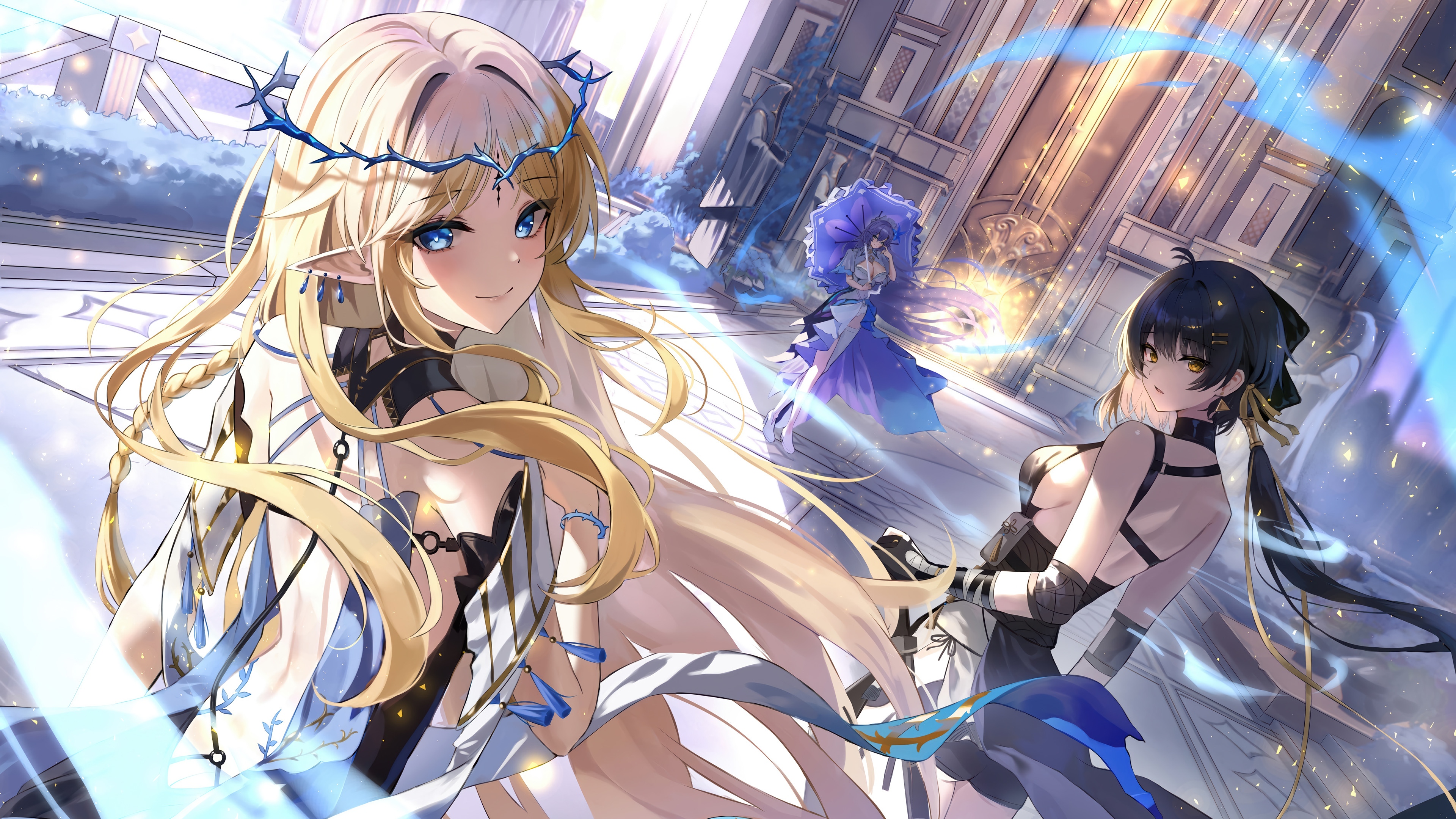 Cartethyia and Cantarella in Wuthering Waves 4K HD Wallpaper