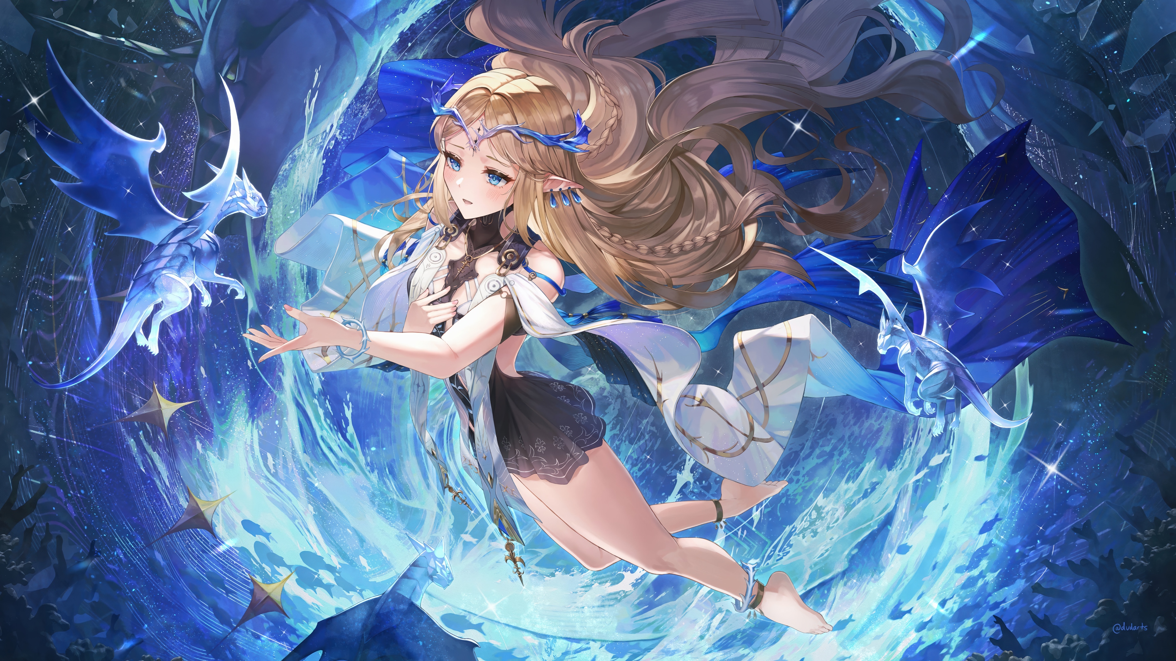 Cartethyia from Wuthering Waves 4K HD Wallpaper