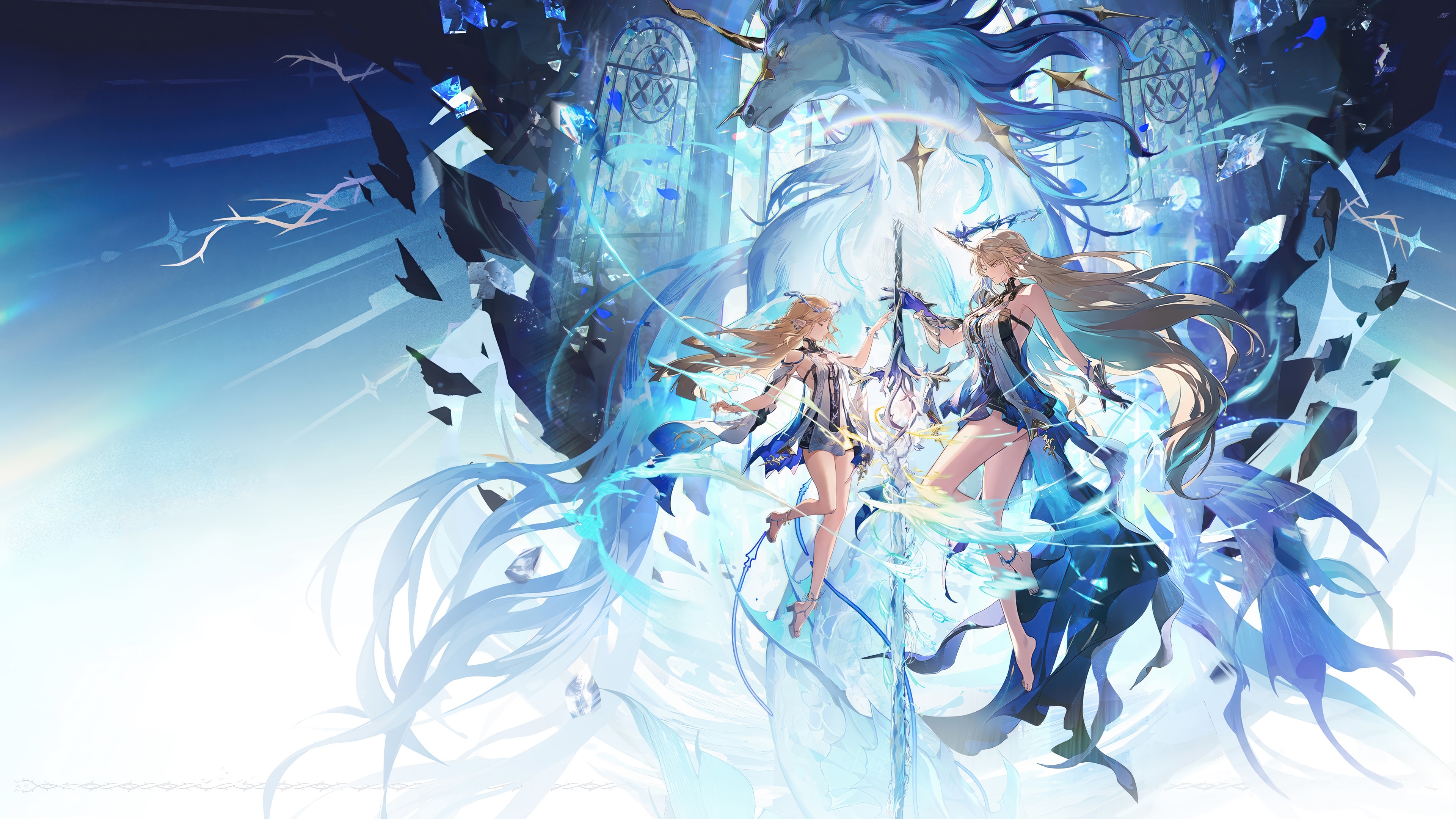 Cartethyia and Wuthering Waves 4K HD Wallpaper