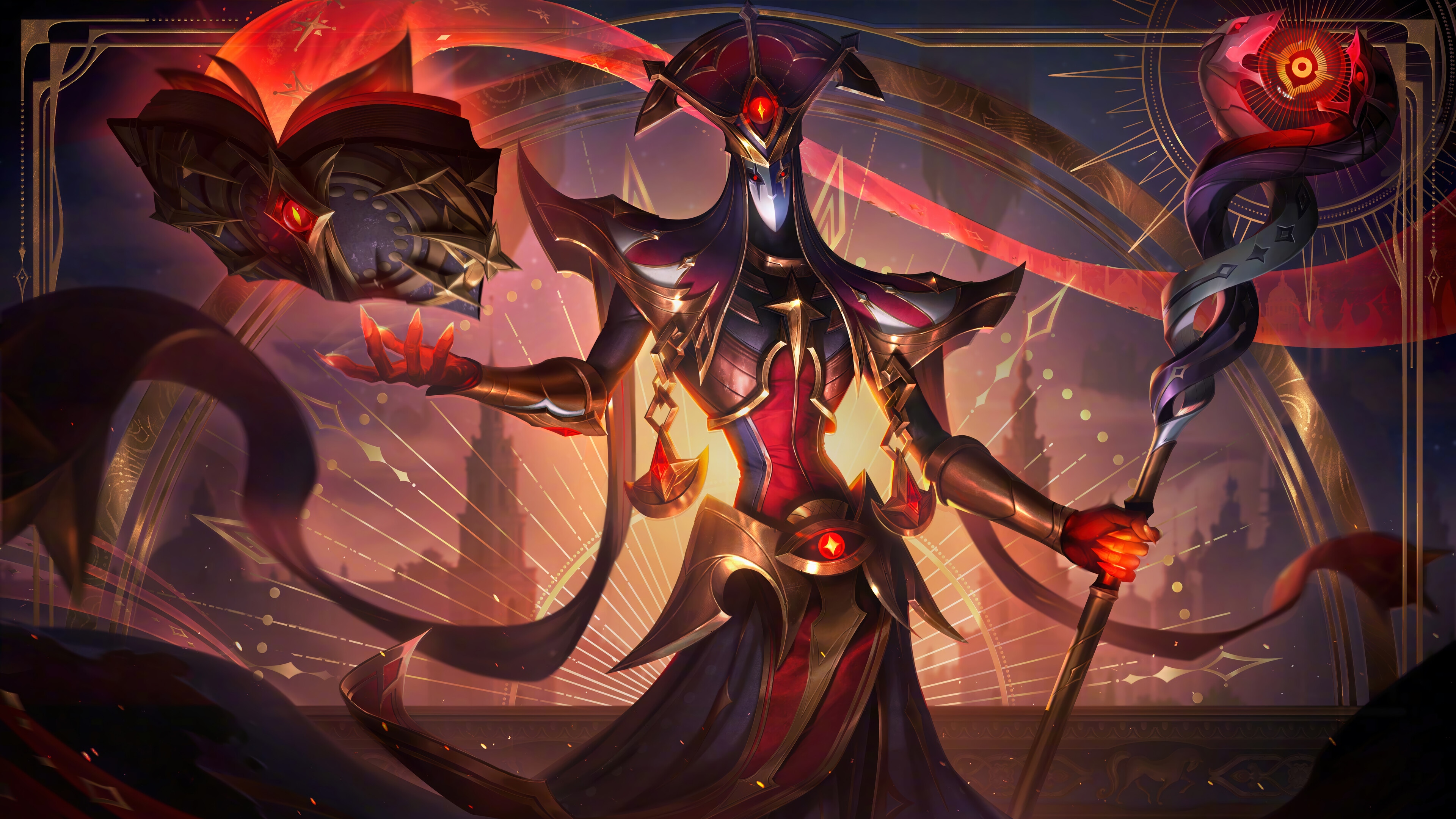 Karthus from League of Legends Arcana Splash Art 4K HD Wallpaper