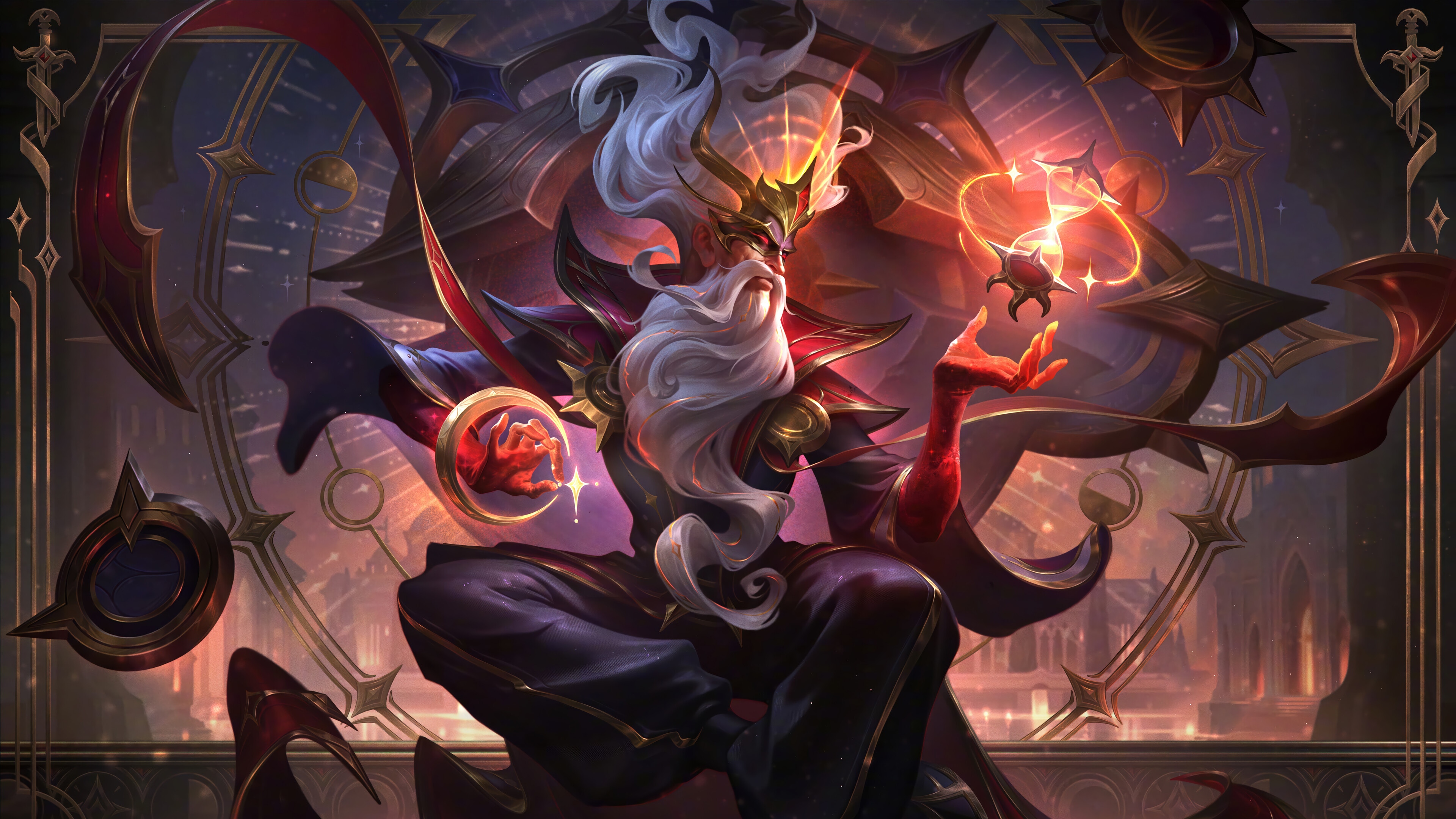 Arcana Zilean Splash Art 4K HD Wallpaper