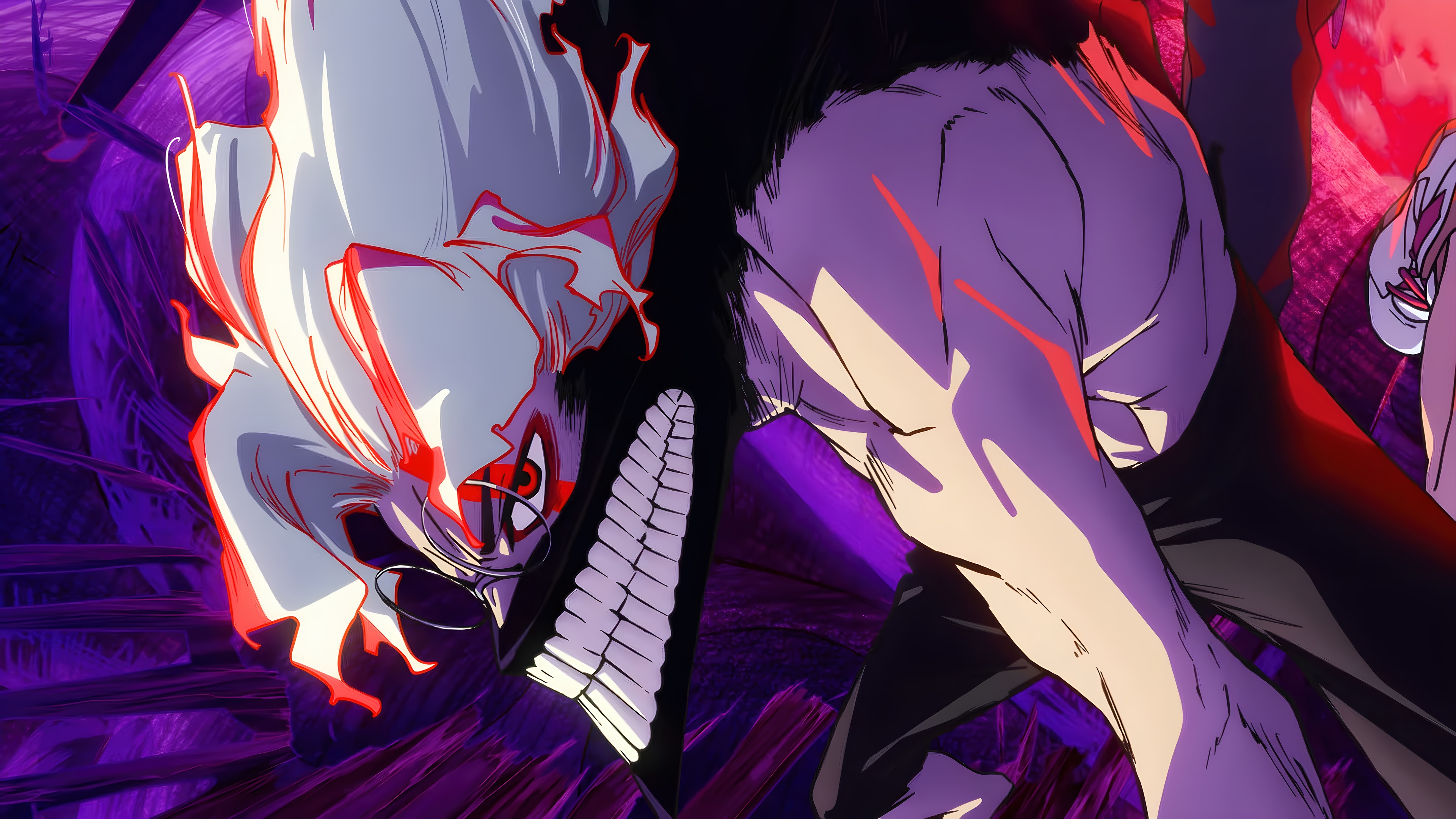 Dandadan: Okarun in a Fierce Battle HD Wallpaper
