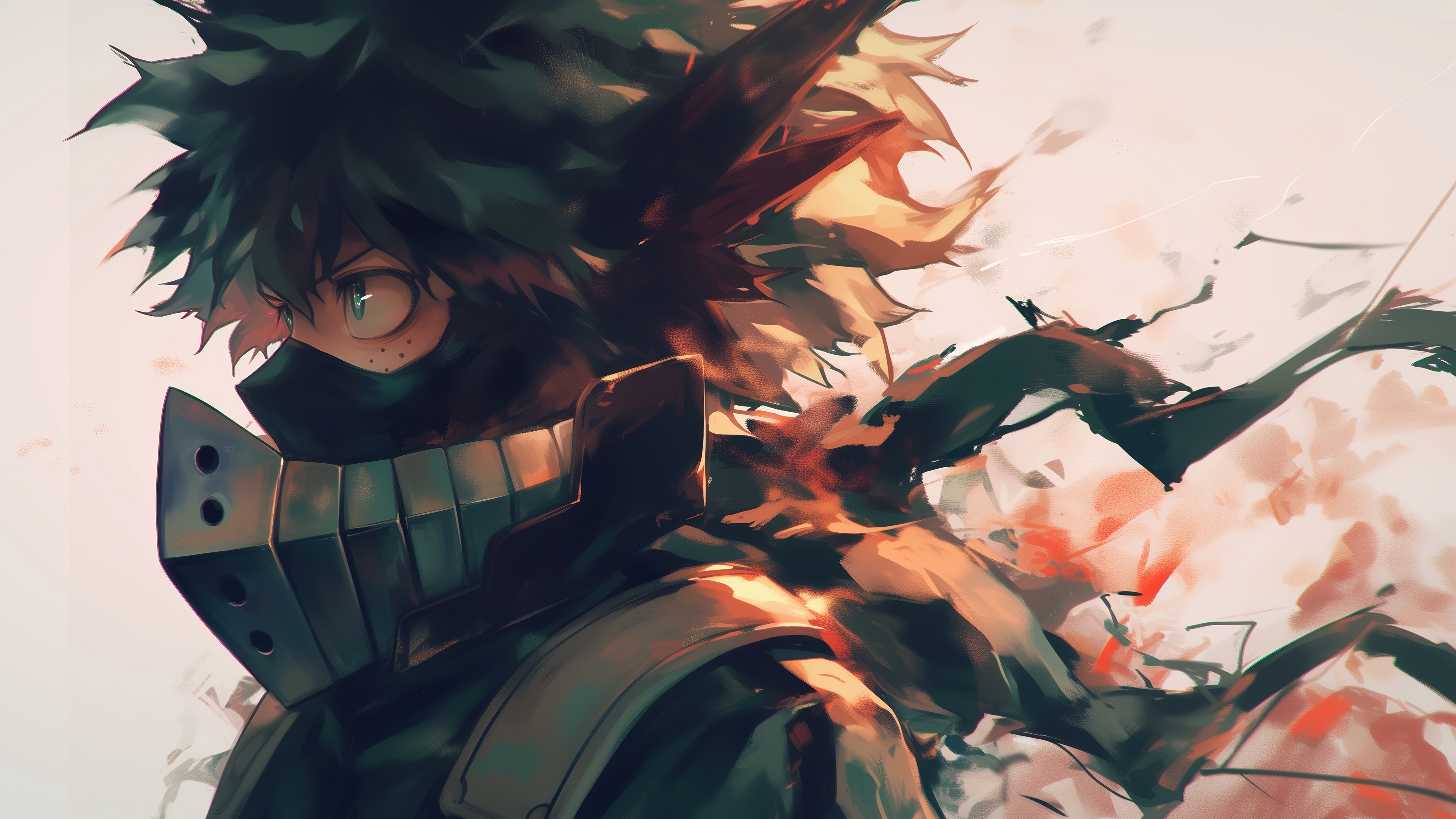 Izuku Midoriya from My Hero Academia 4K HD Wallpaper