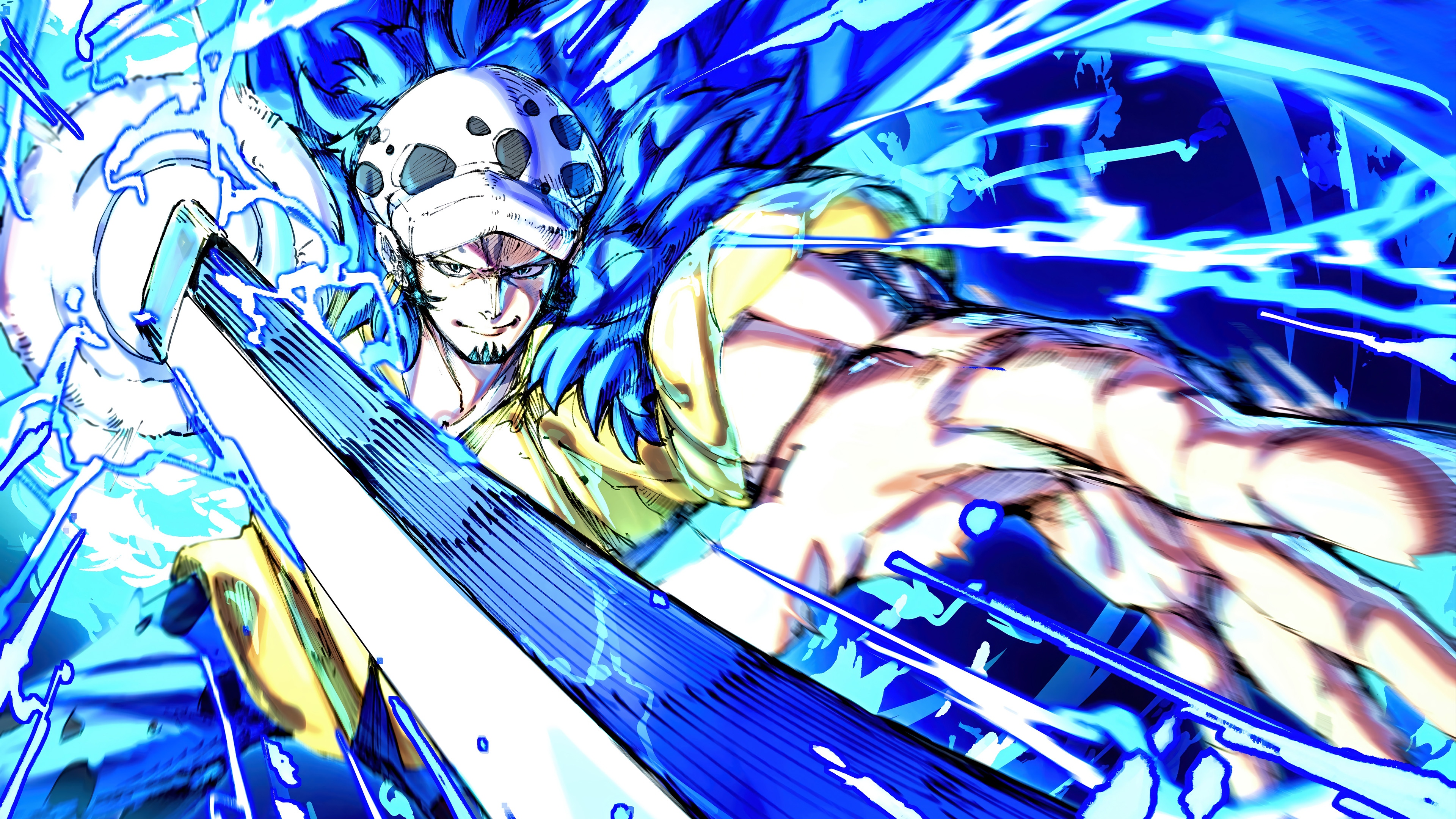 Trafalgar Law from One Piece in 4K HD Wallpaper