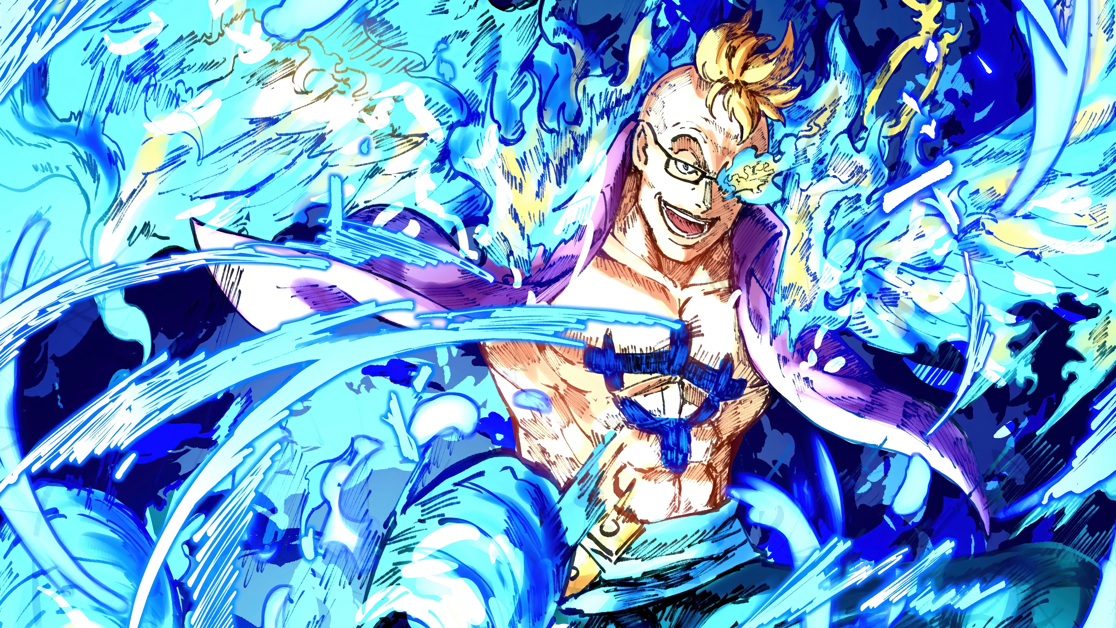 Marco from One Piece in 4K HD Wallpaper