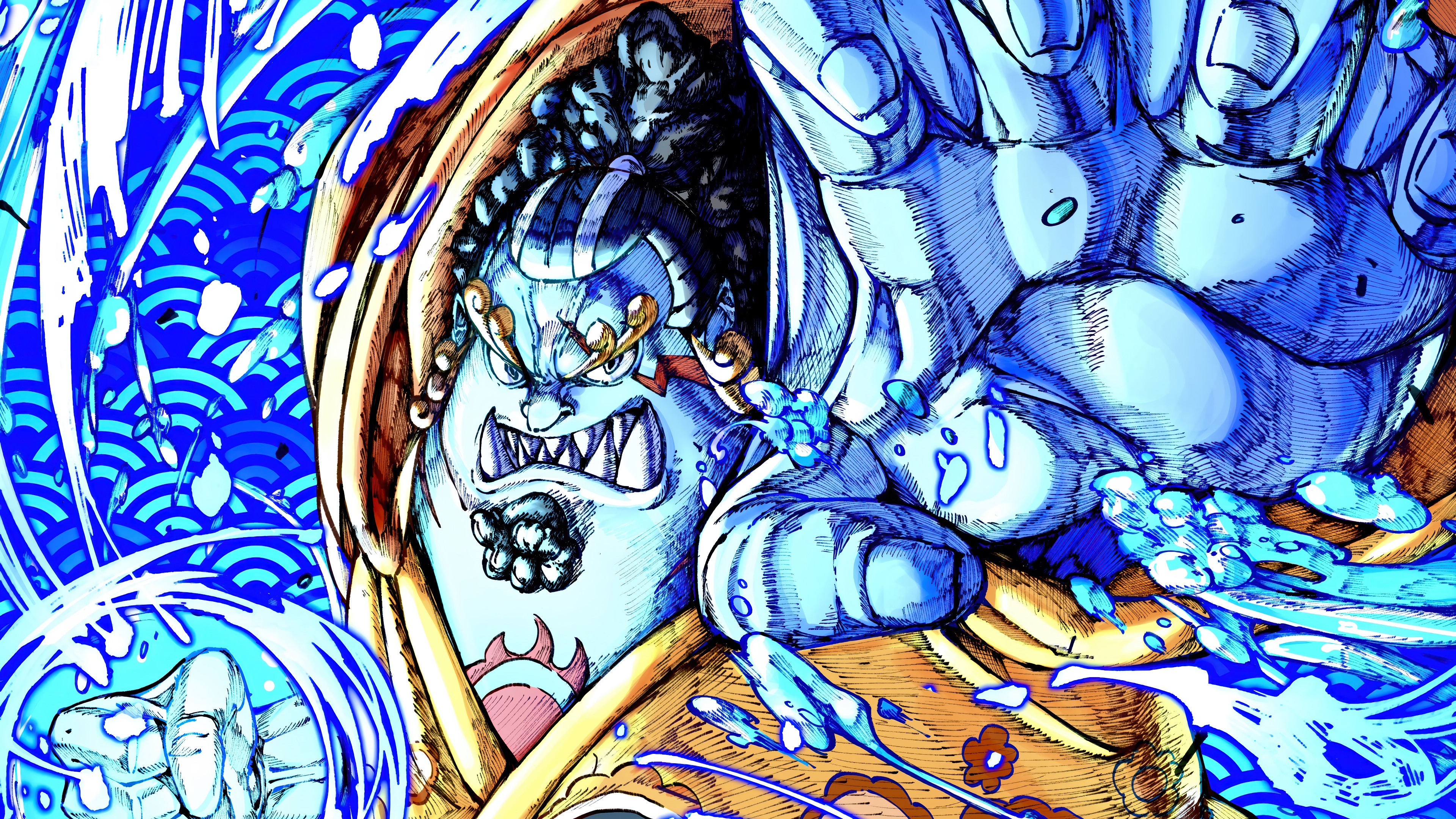 Jinbe from One Piece in 4K HD Wallpaper