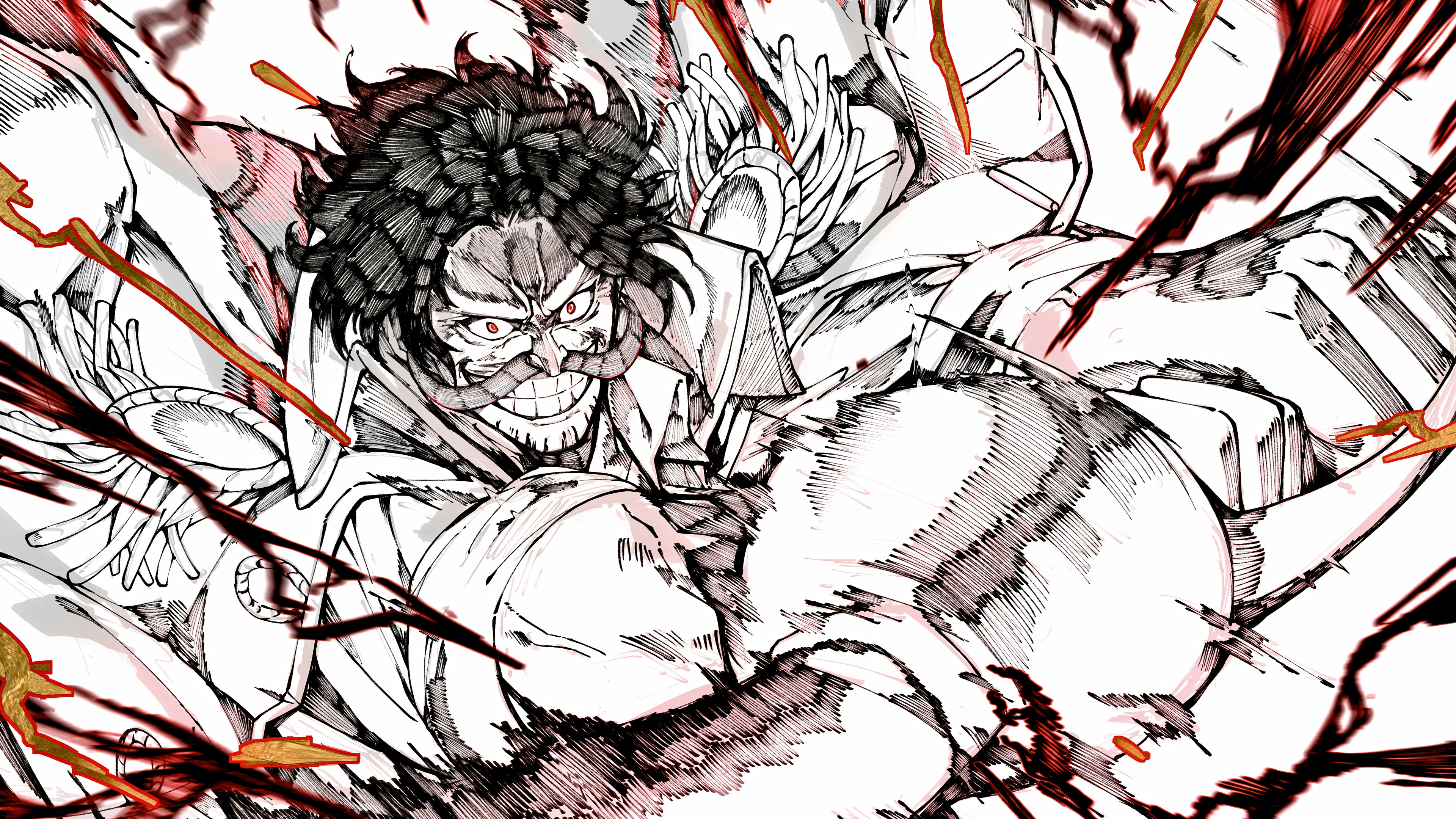 Gol D. Roger in One Piece 4K HD Wallpaper