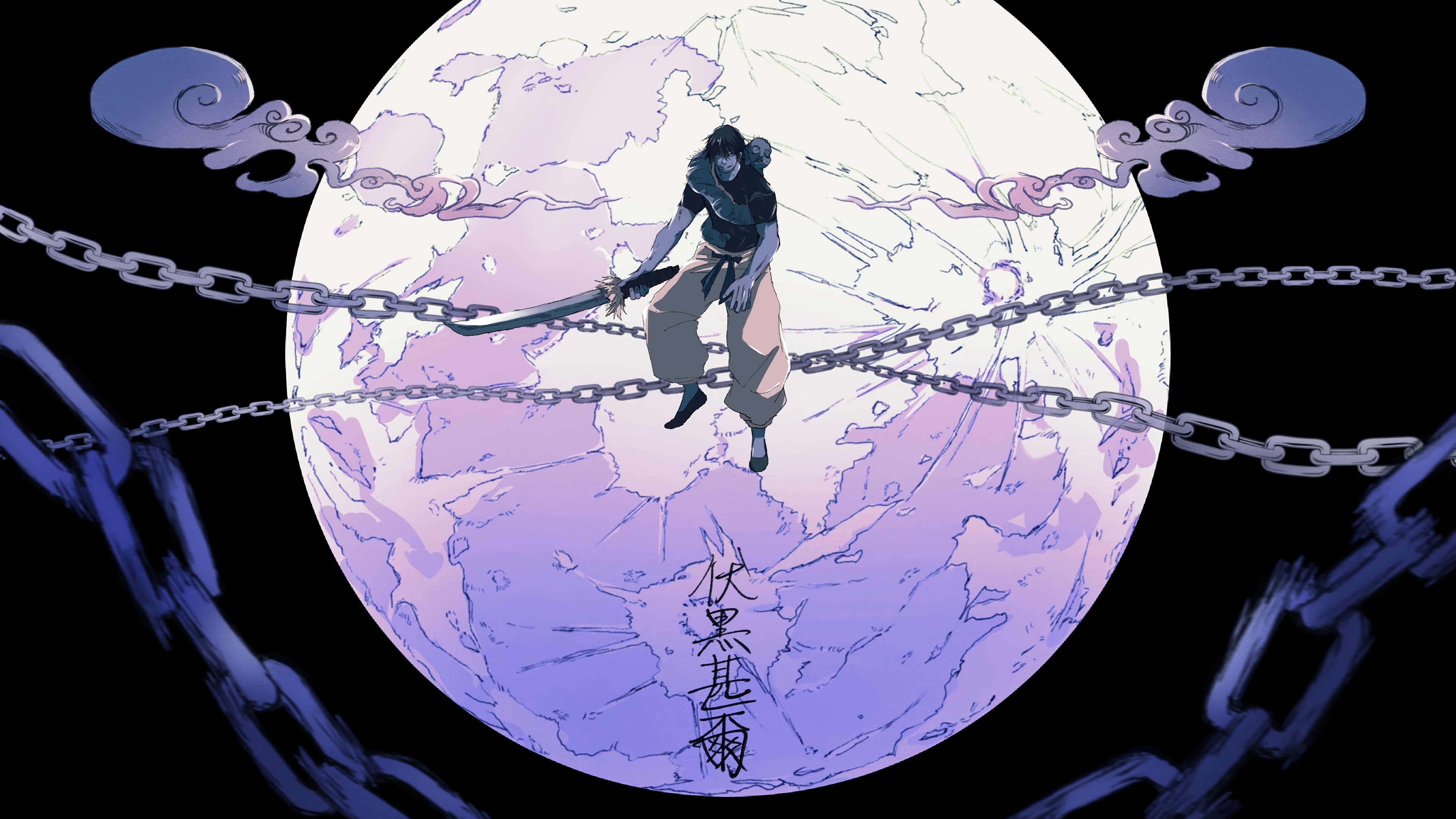 Toji Fushiguro in Jujutsu Kaisen 4K HD Wallpaper