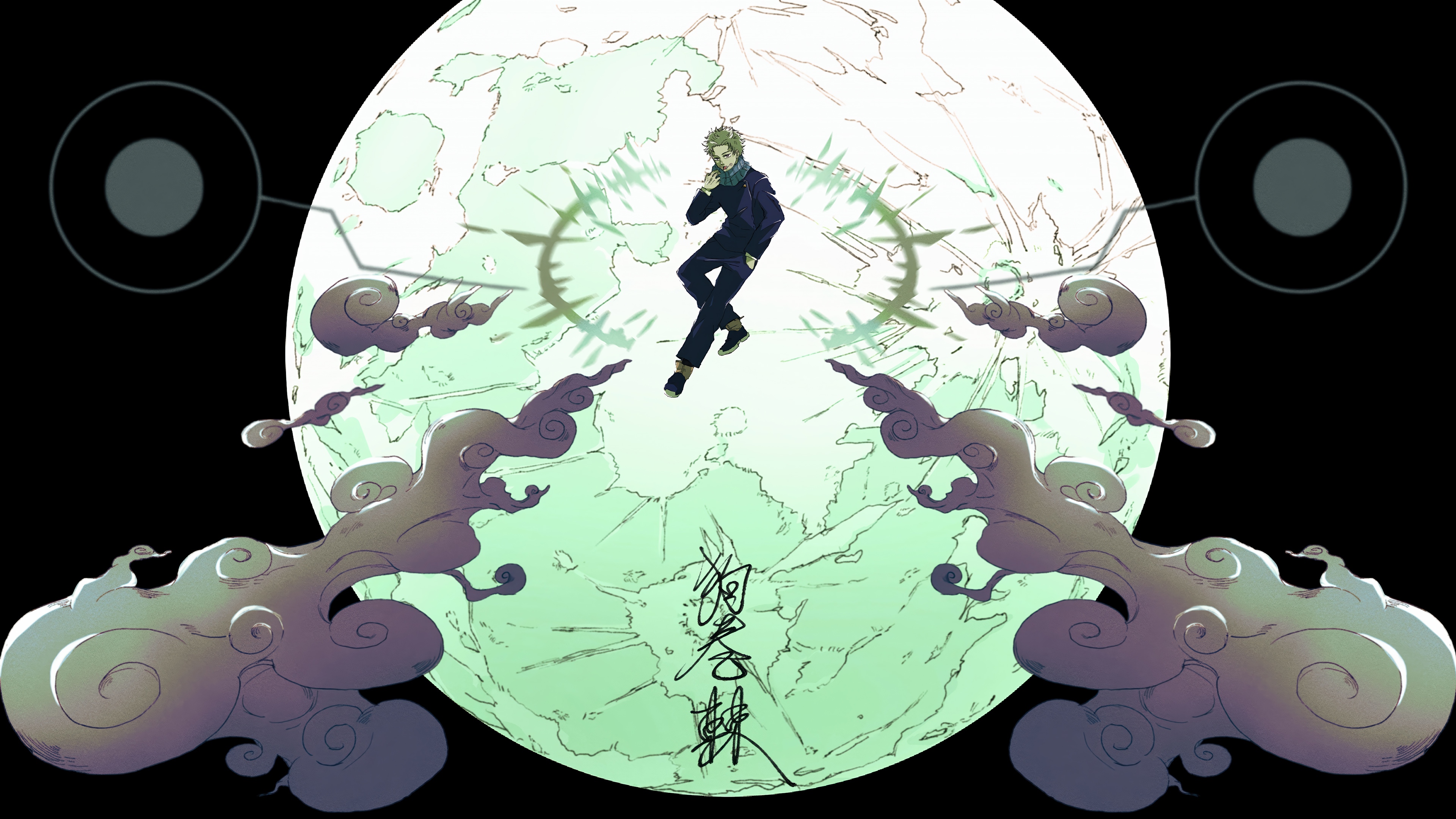 Toge Inumaki from Jujutsu Kaisen 4K HD Wallpaper