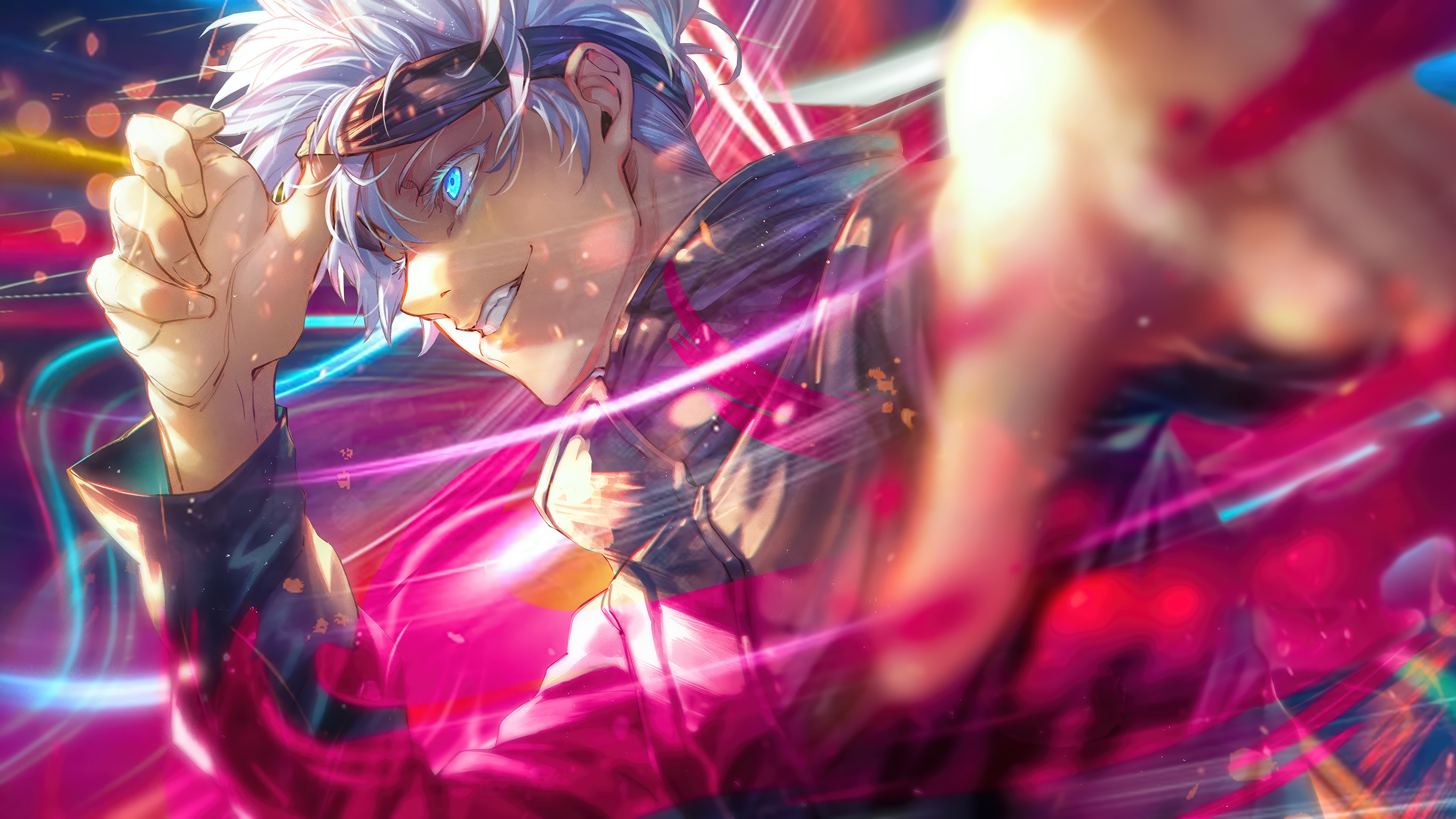 Satoru Gojo from Jujutsu Kaisen 4K HD Wallpaper
