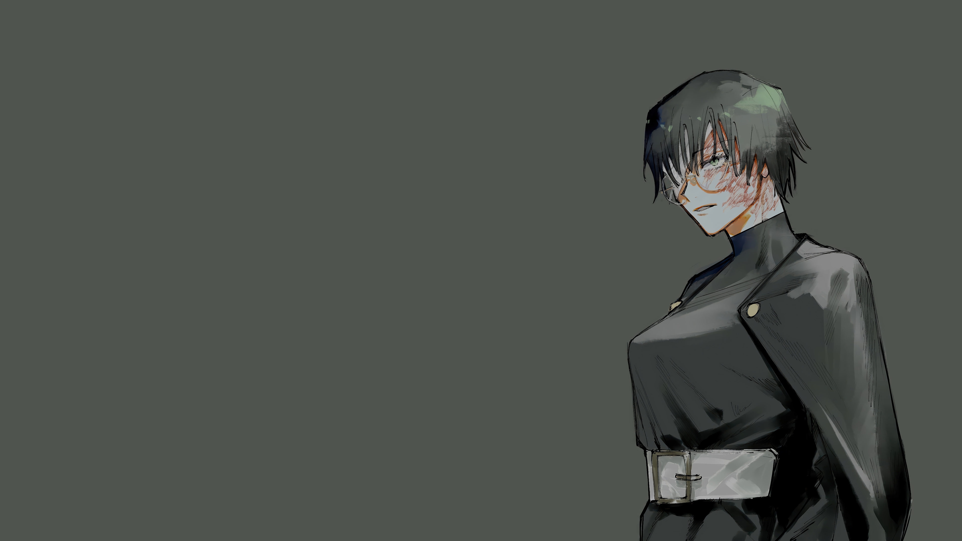 Maki Zenin from Jujutsu Kaisen 4K HD Wallpaper