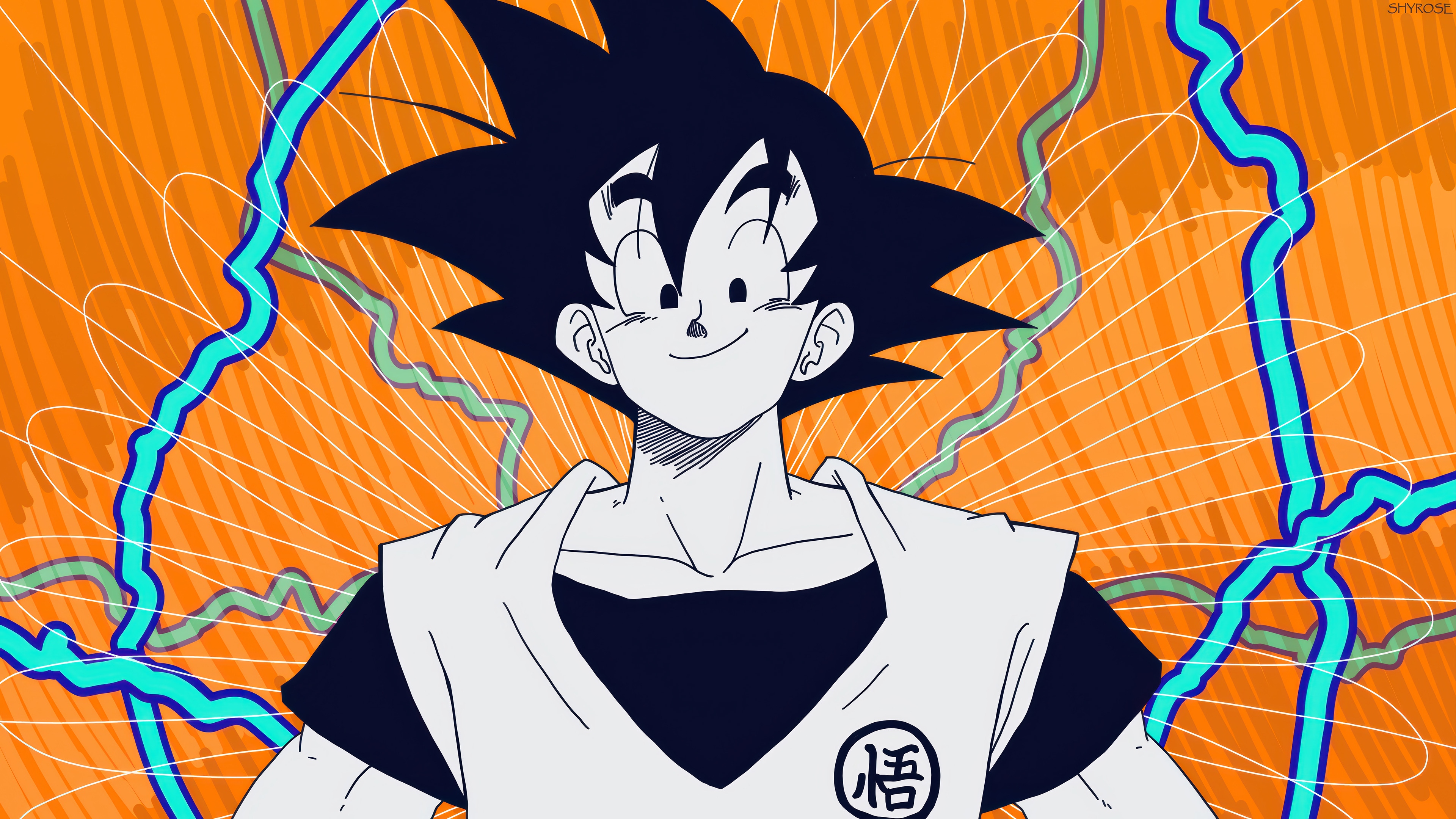 Goku from Dragon Ball in 4K HD Wallpaper