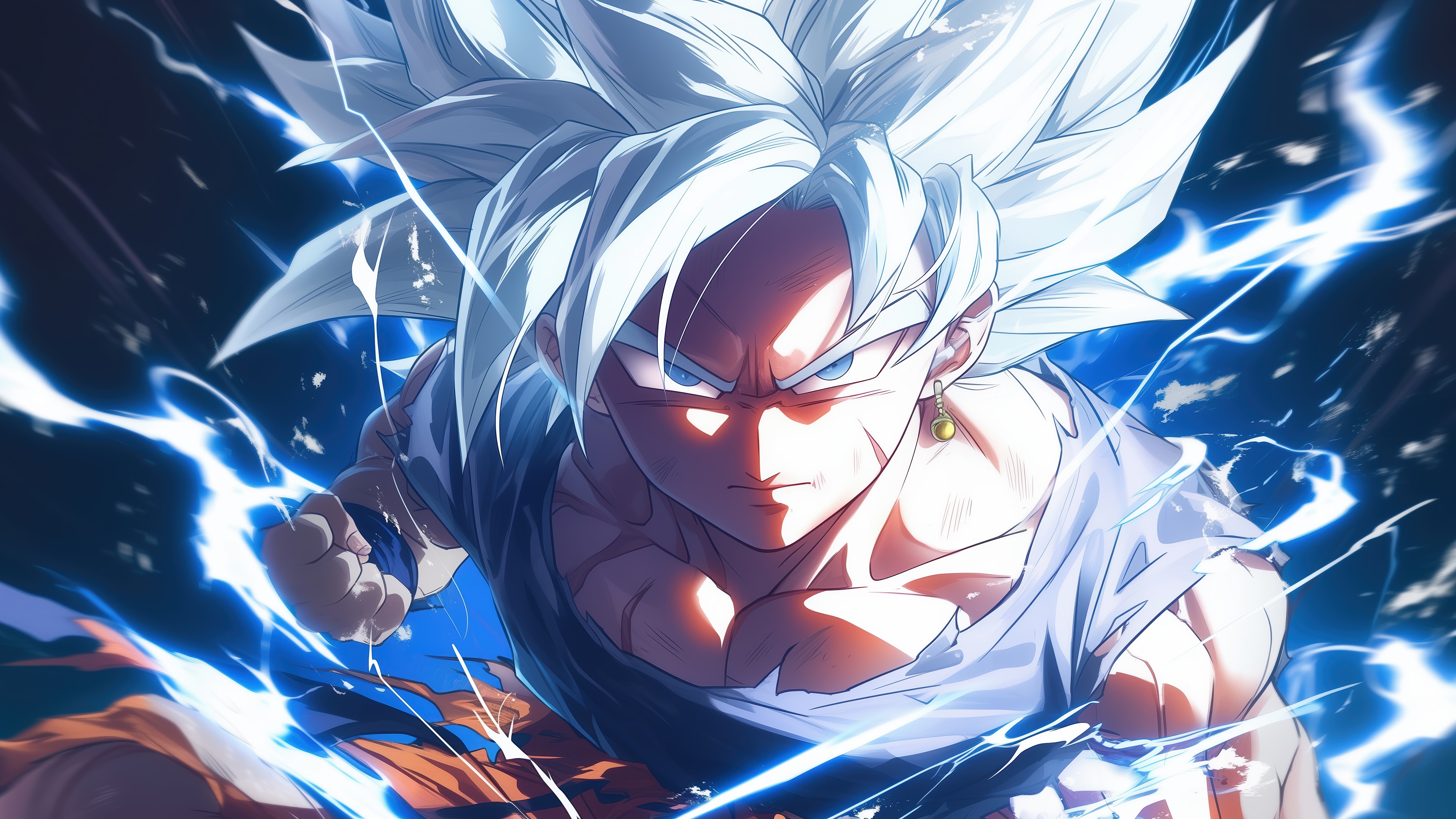 Goku in Ultra Instinct 4K HD Wallpaper