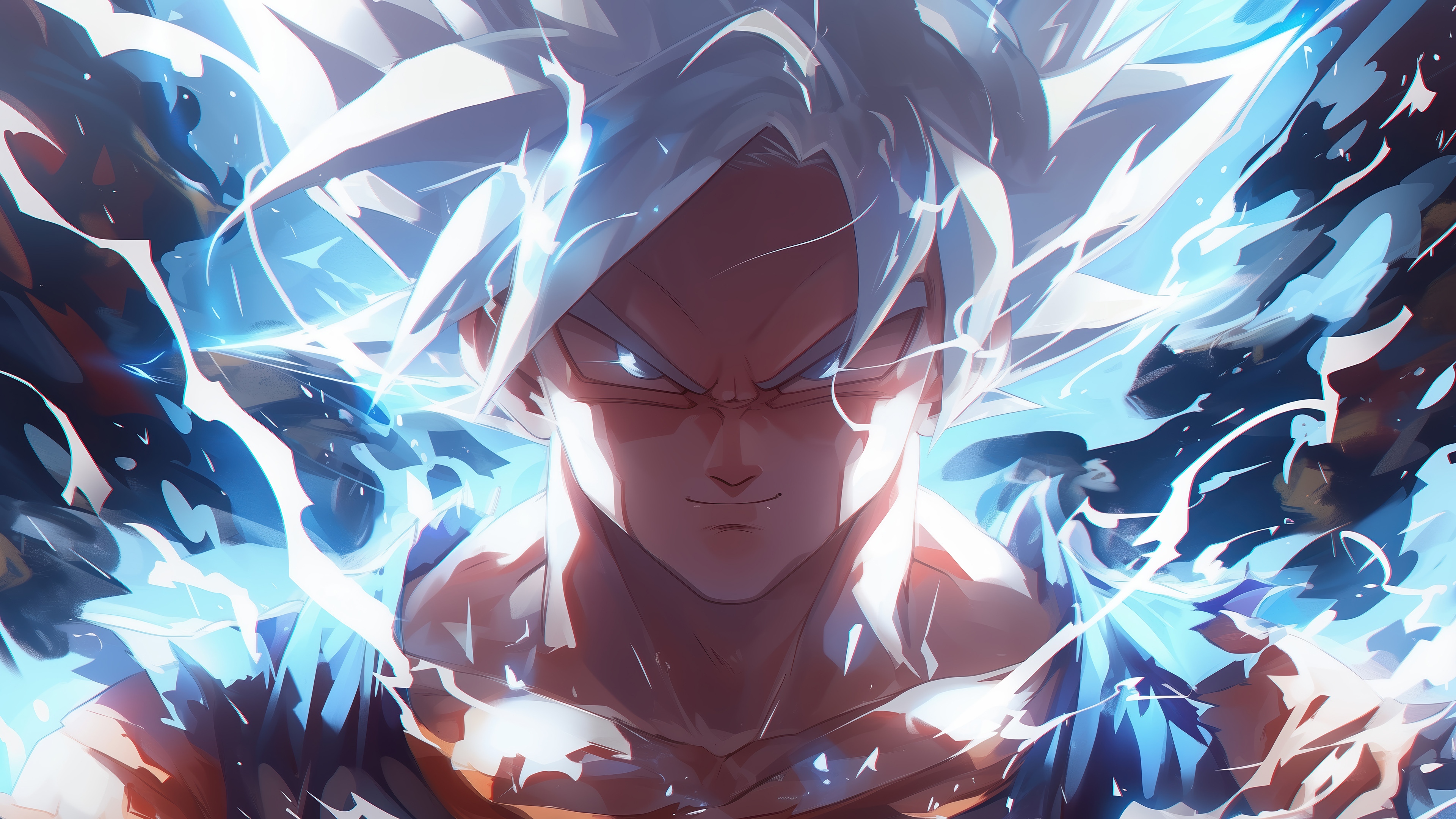 Goku in Ultra Instinct 4K HD Wallpaper