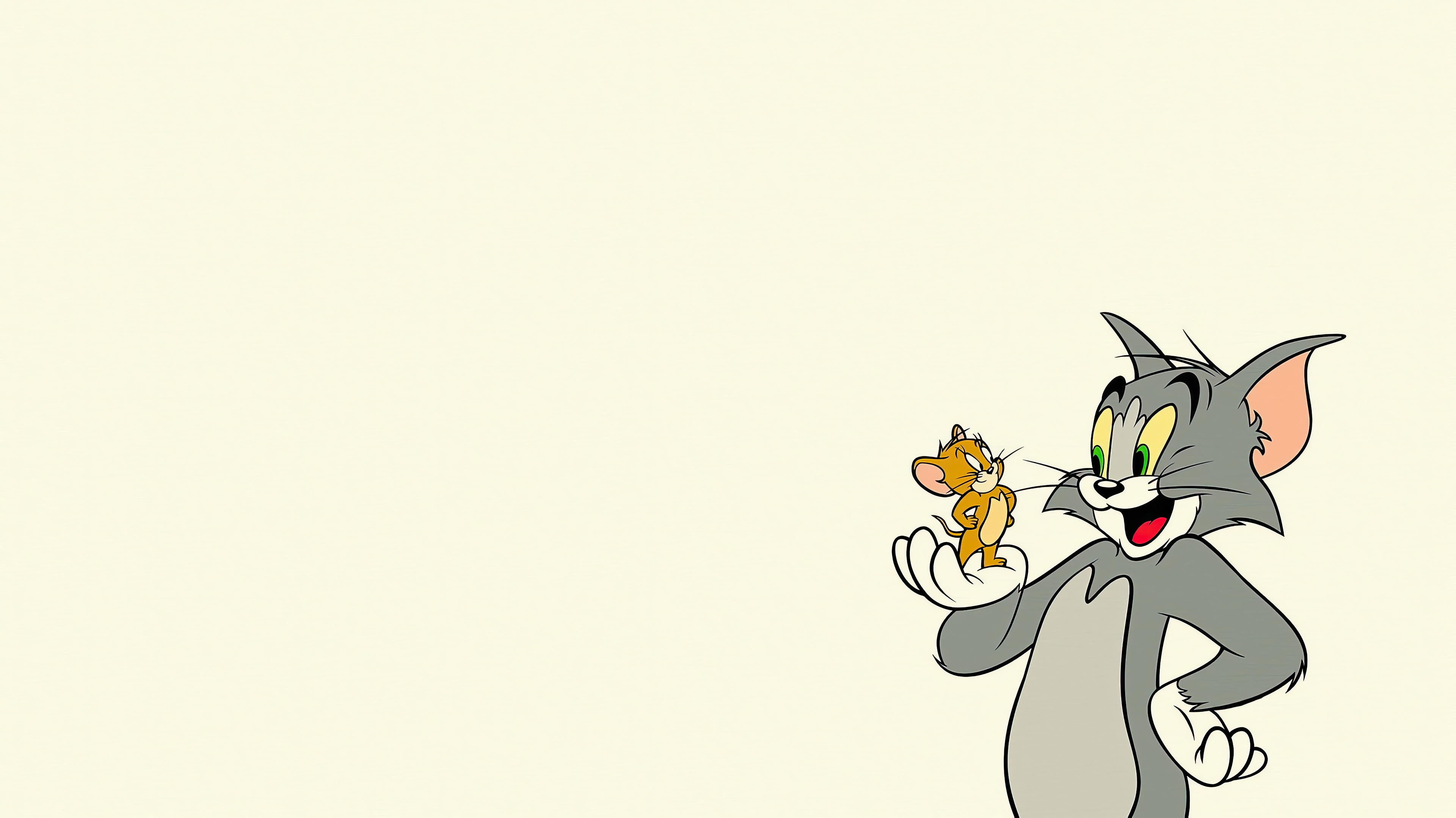 Tom and Jerry 4K Cartoon TV Series HD Wallpaper