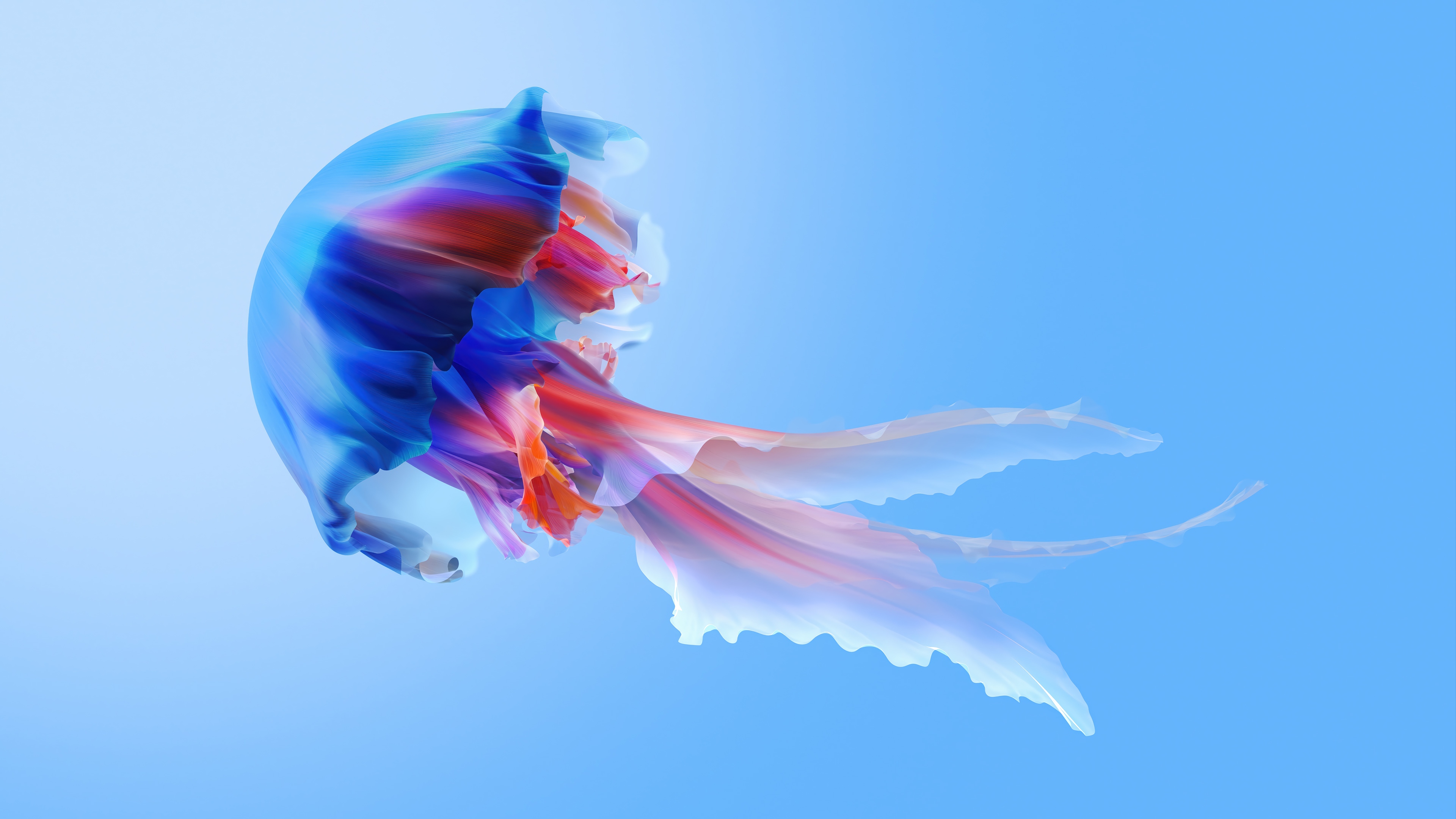 Digital Art Jellyfish 4K HD Wallpaper