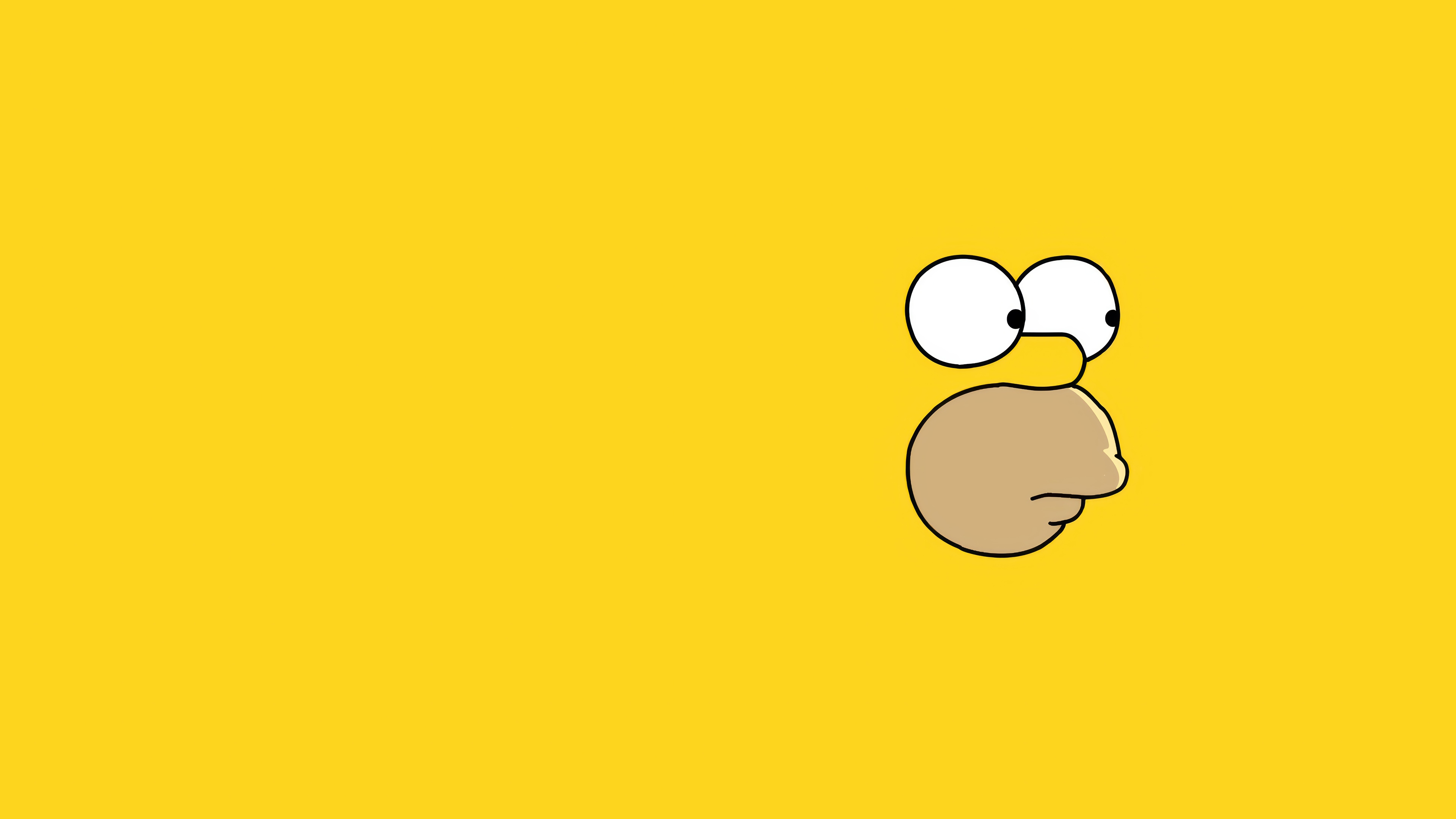 Homer Simpson 4K HD Wallpaper