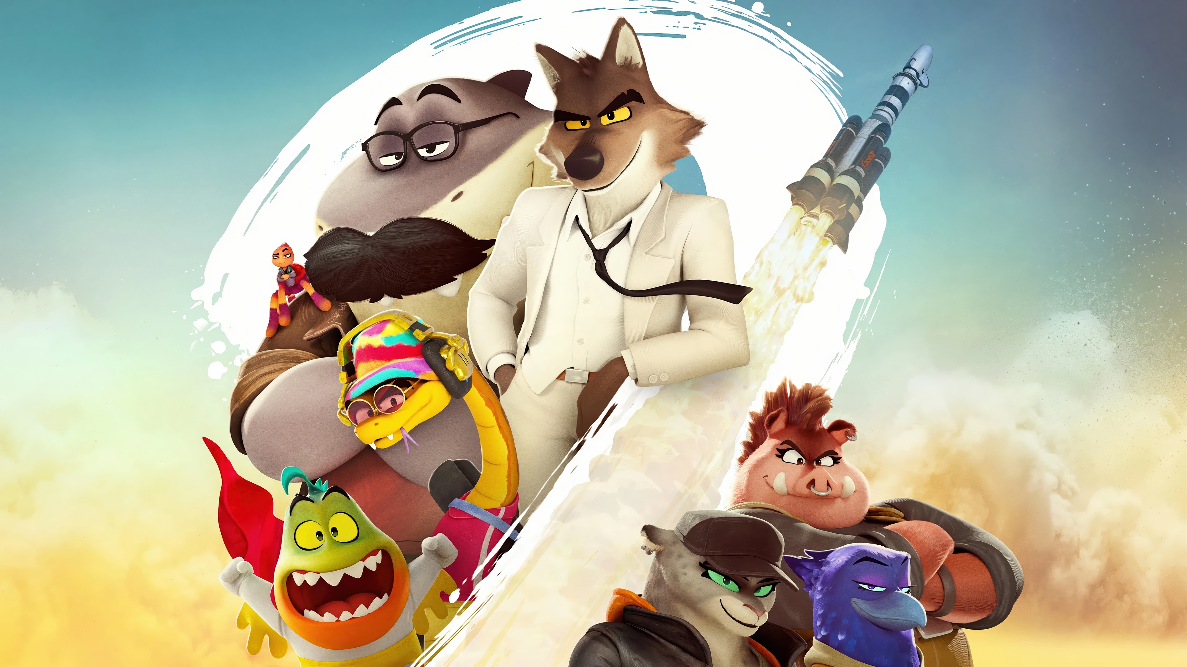 The Bad Guys 4K HD Wallpaper