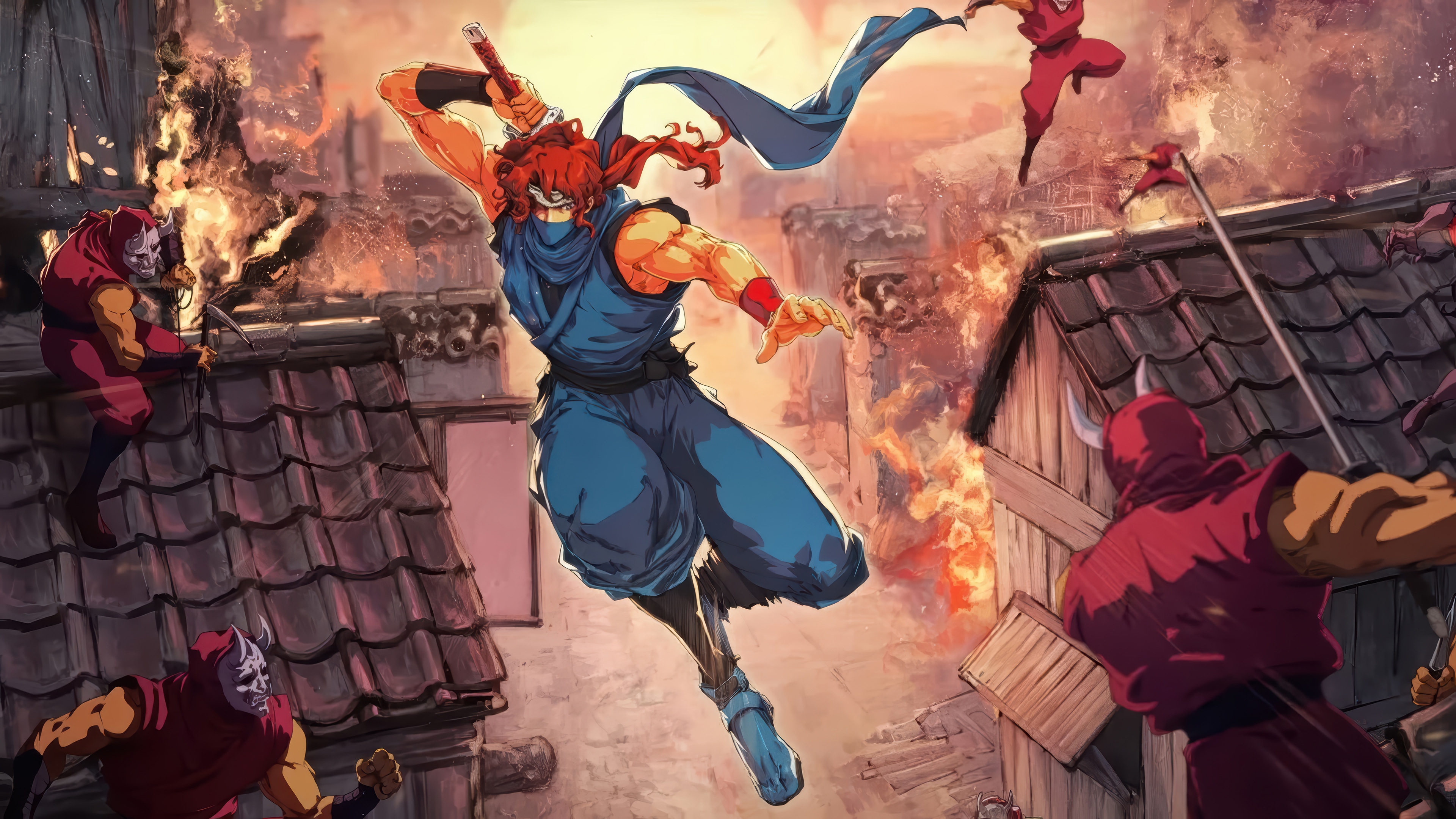 Ninja Gaiden: Ragebound 4K HD Wallpaper