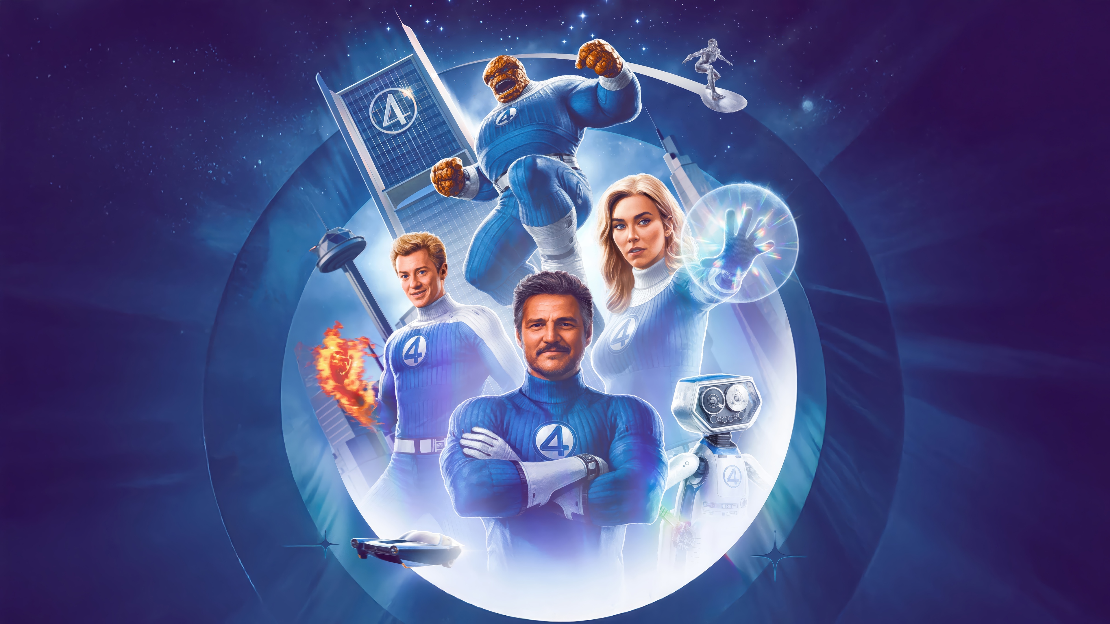 The Fantastic Four: First Steps 4K HD Wallpaper