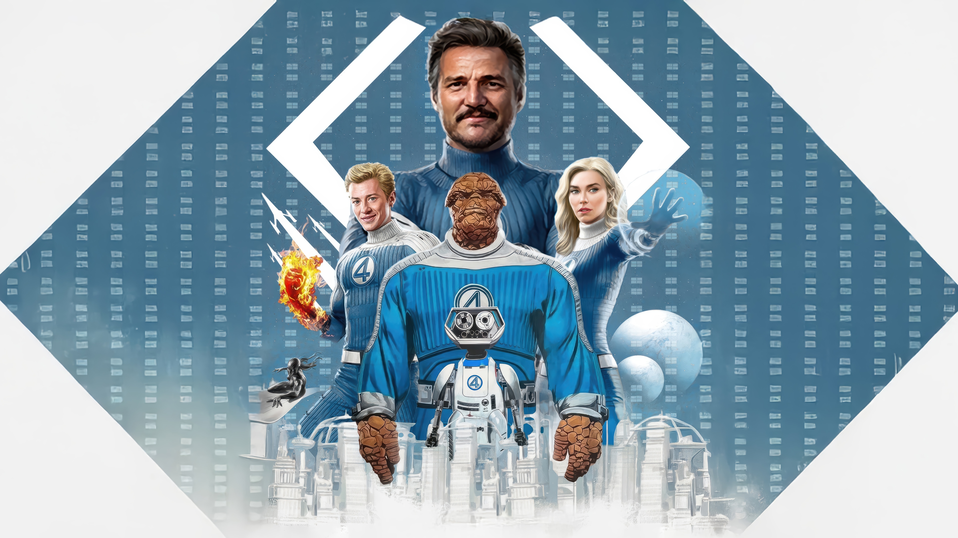 The Fantastic Four: First Steps 4K HD Wallpaper