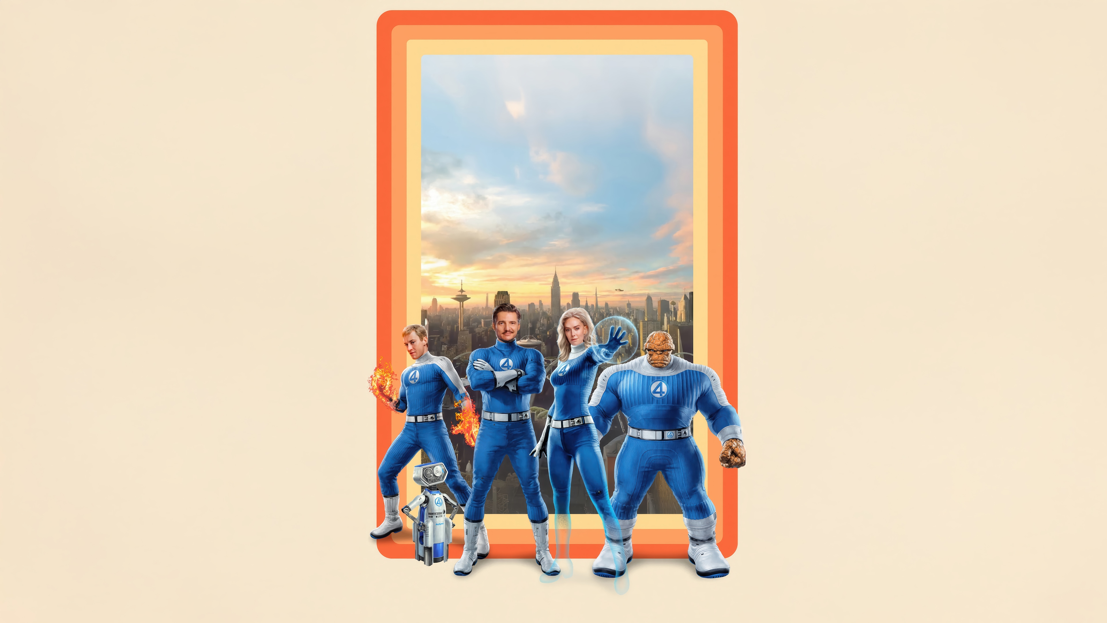 The Fantastic Four: First Steps 4K HD Wallpaper