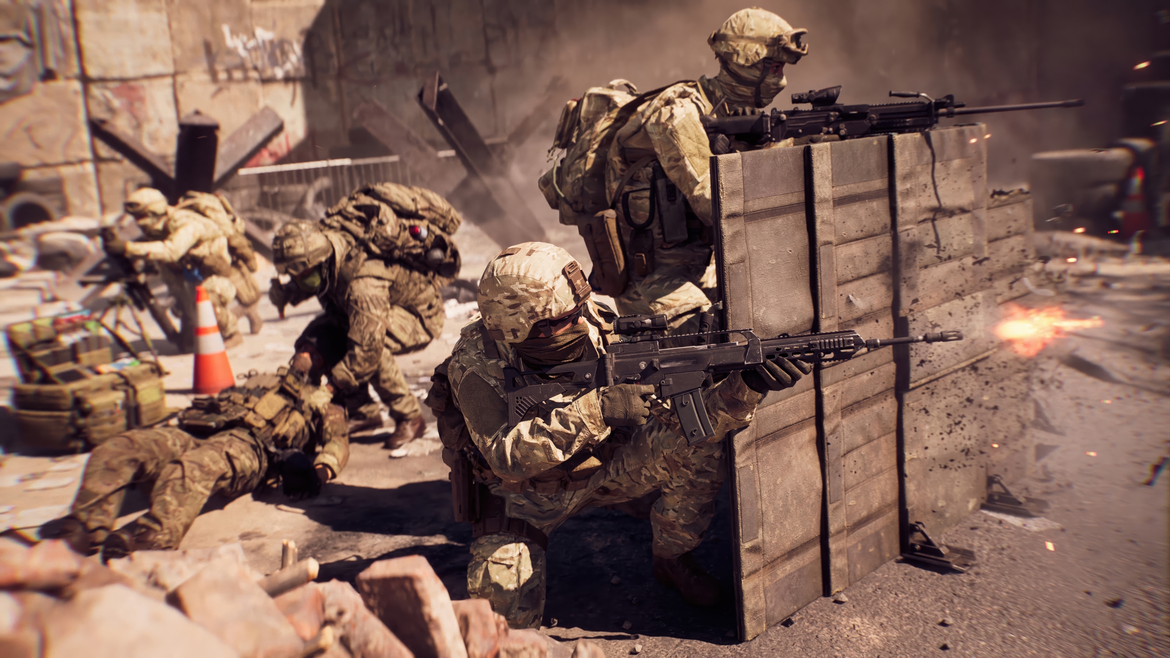 Battlefield 6 Soldiers in Combat 4K HD Wallpaper