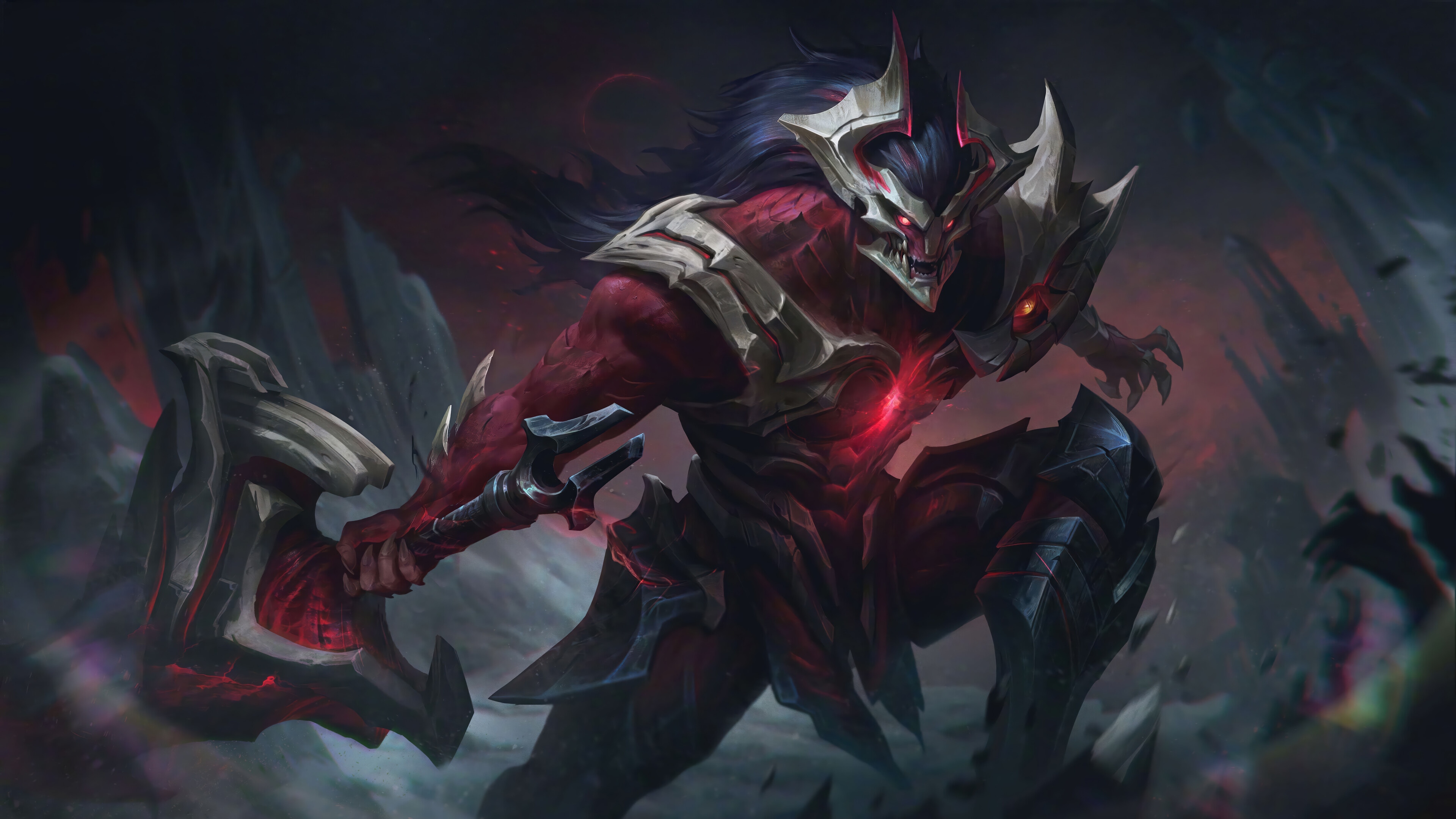 Tryndamere Visions of the Fallen 4K HD Wallpaper