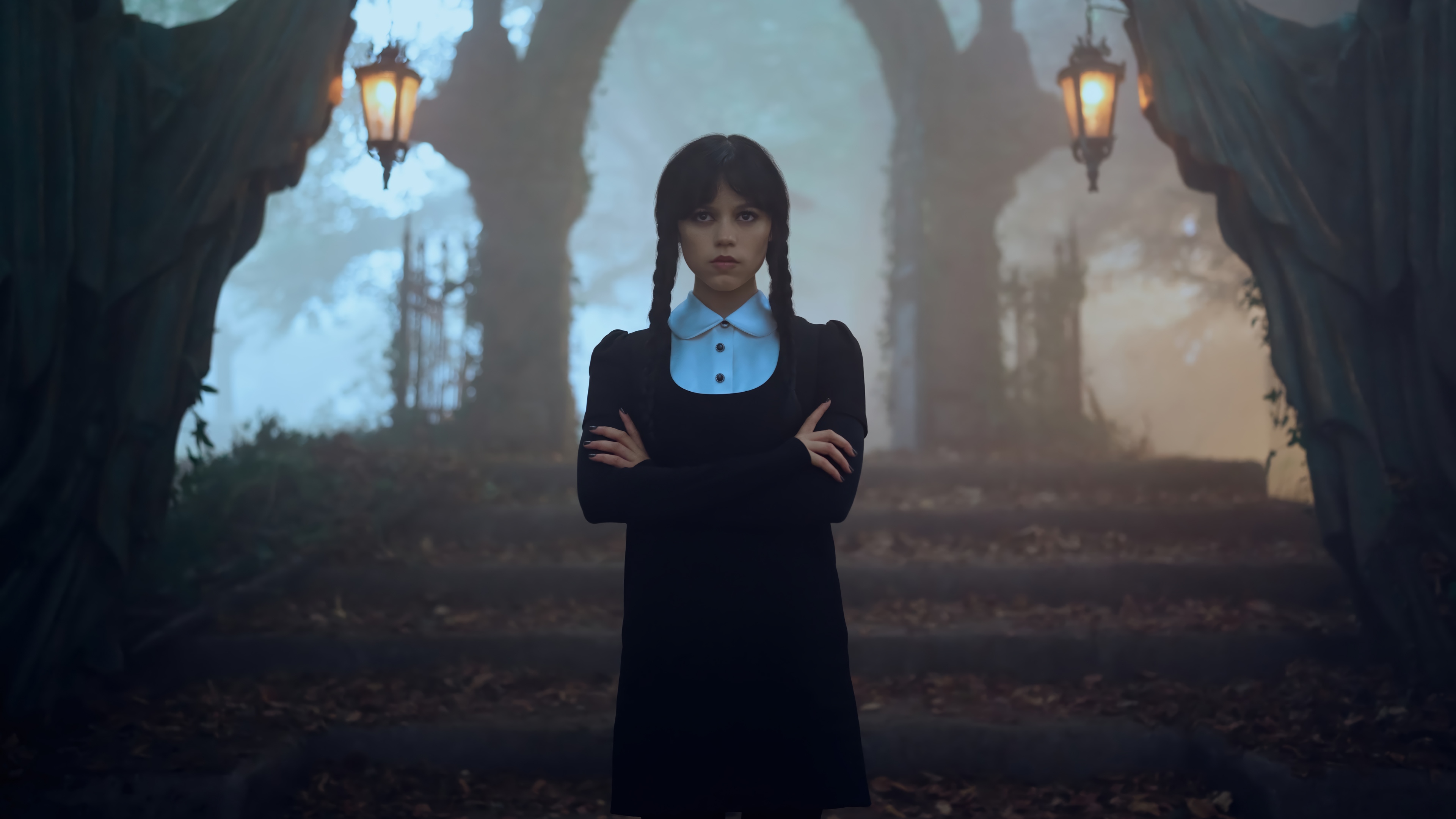 Wednesday Addams in 4K HD Wallpaper