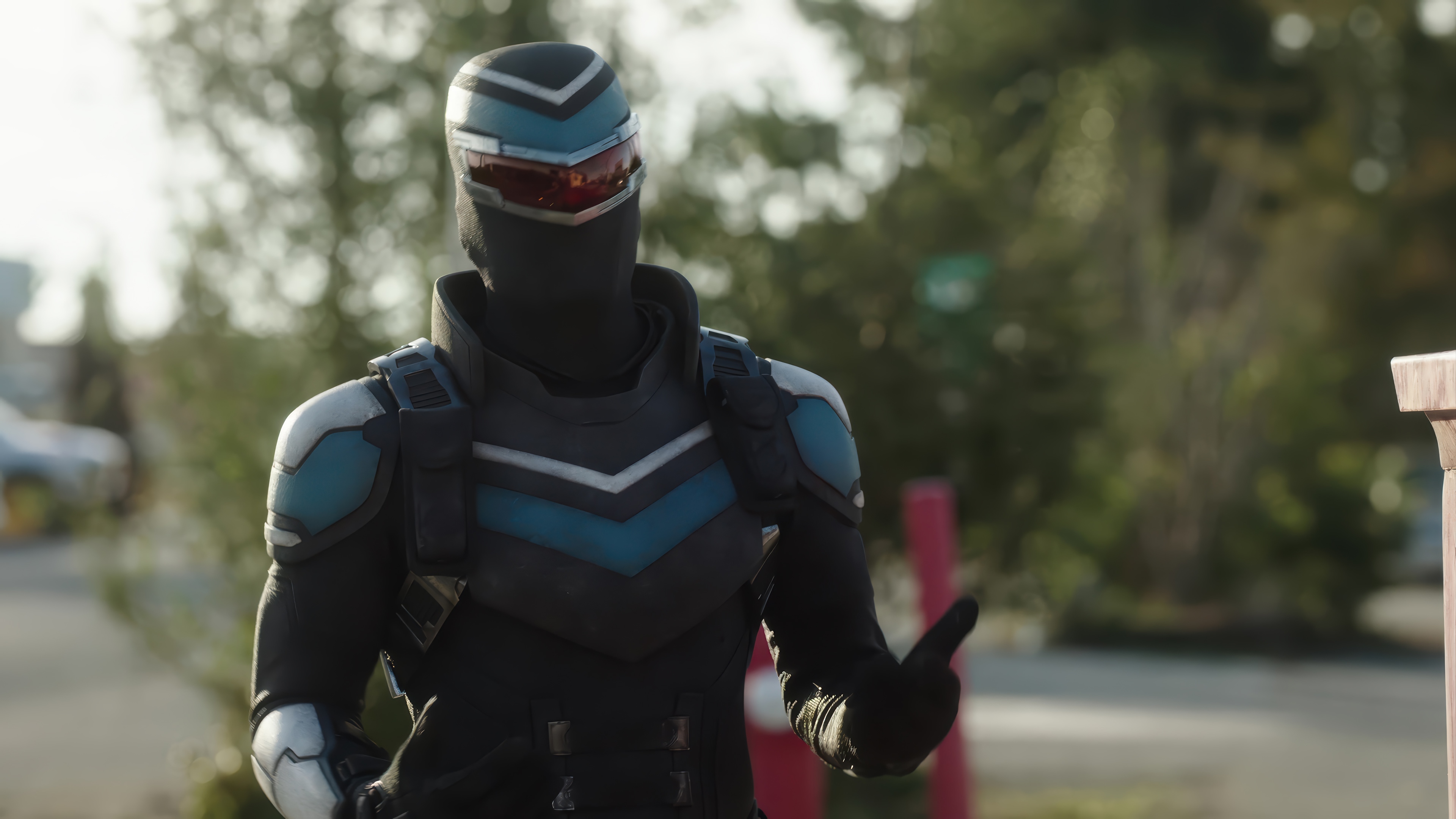 Peacemaker in his costume HD Wallpaper