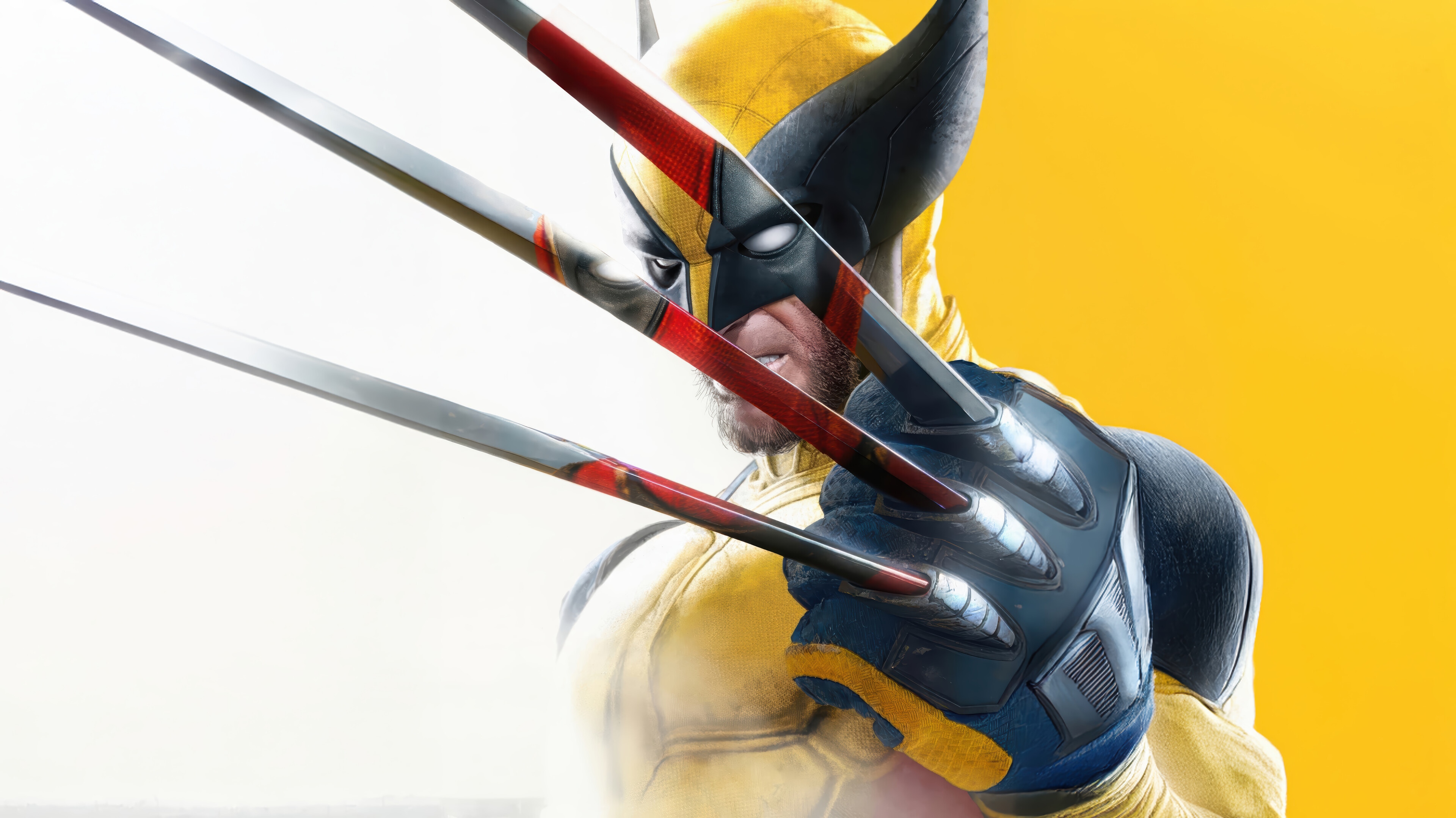 Wolverine with Claws 4K HD Wallpaper