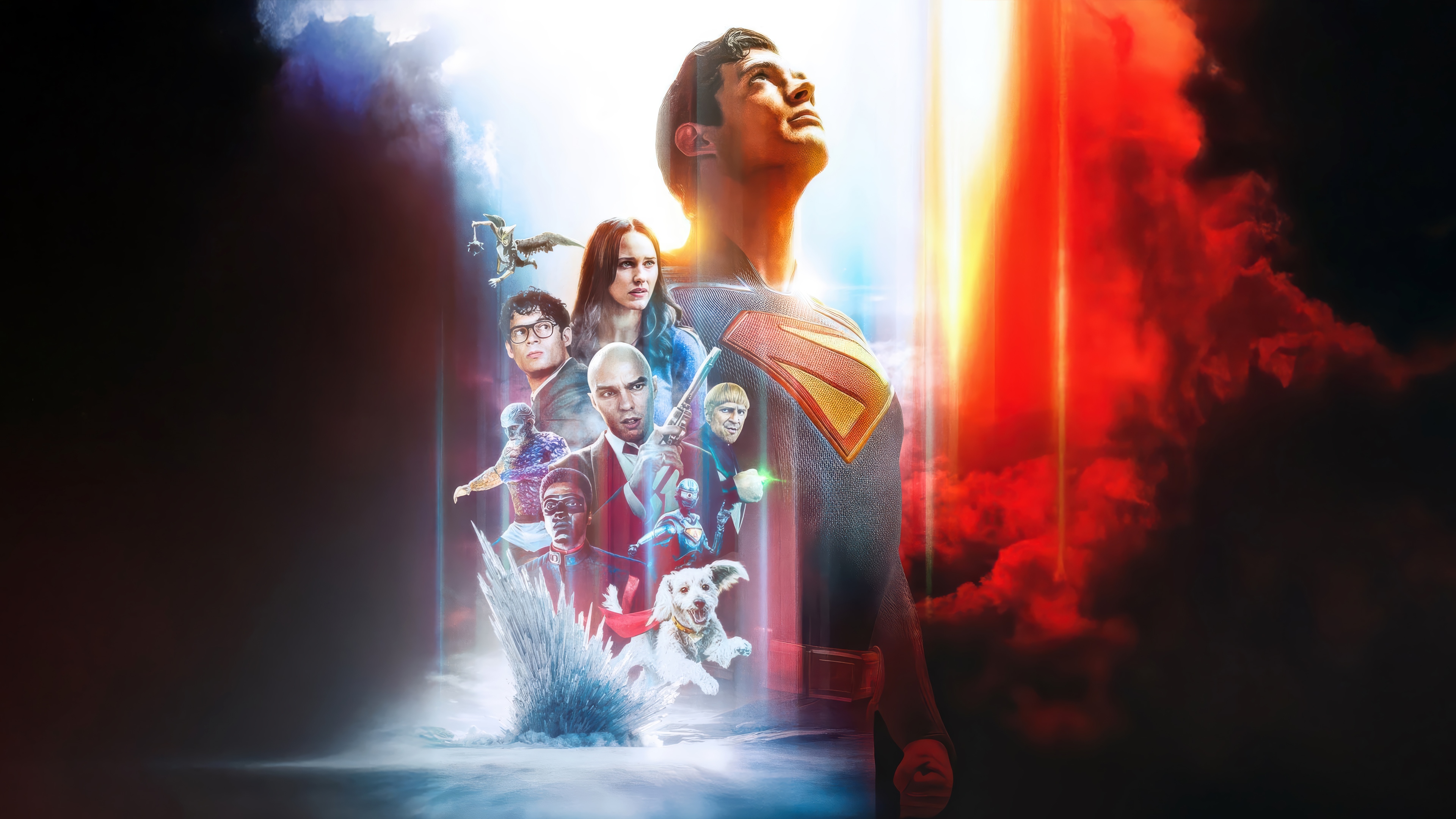 Superman and Allies 4K HD Wallpaper