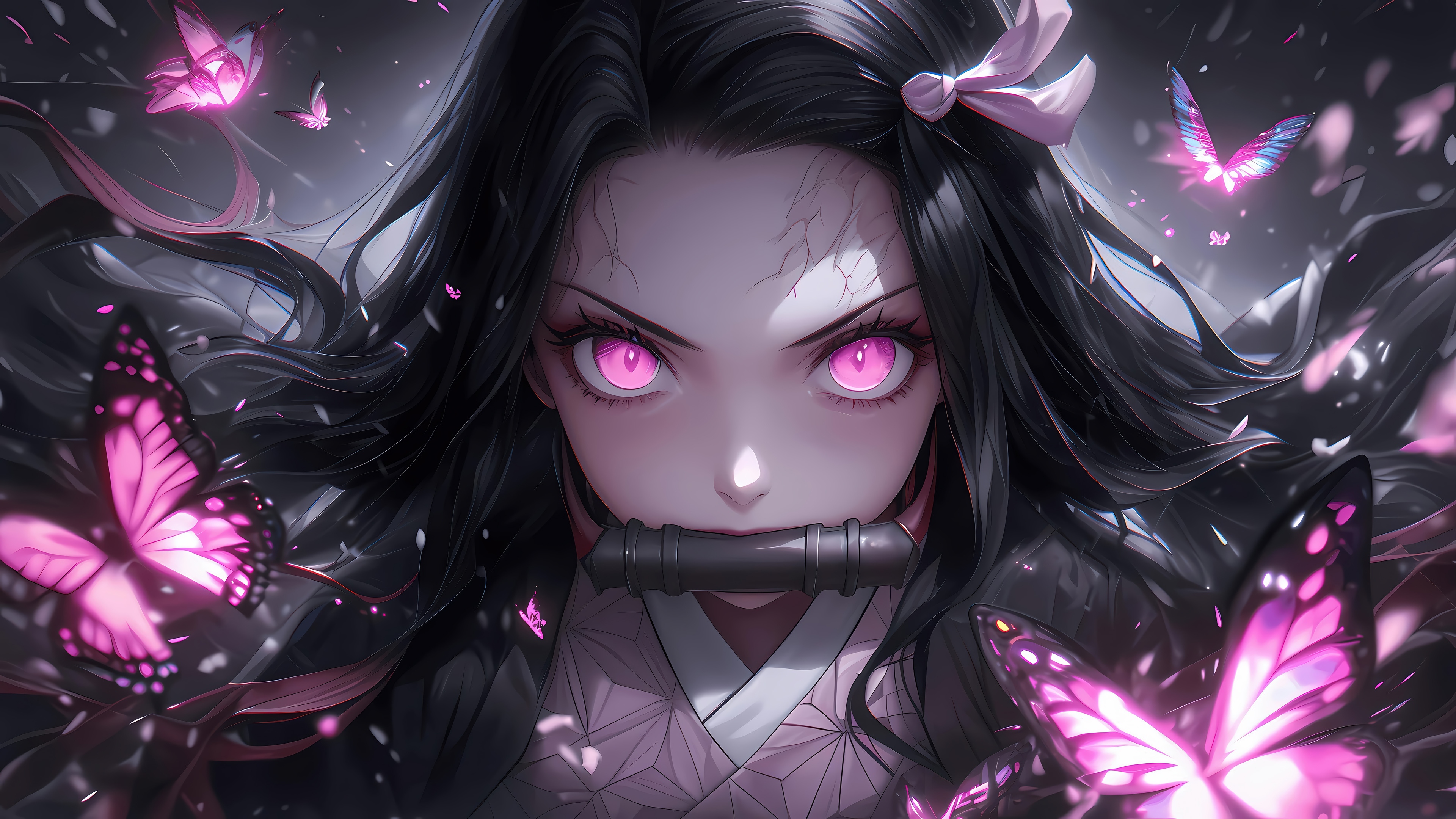 Nezuko Kamado Demon Slayer Kimetsu no Yaiba 4K HD Wallpaper