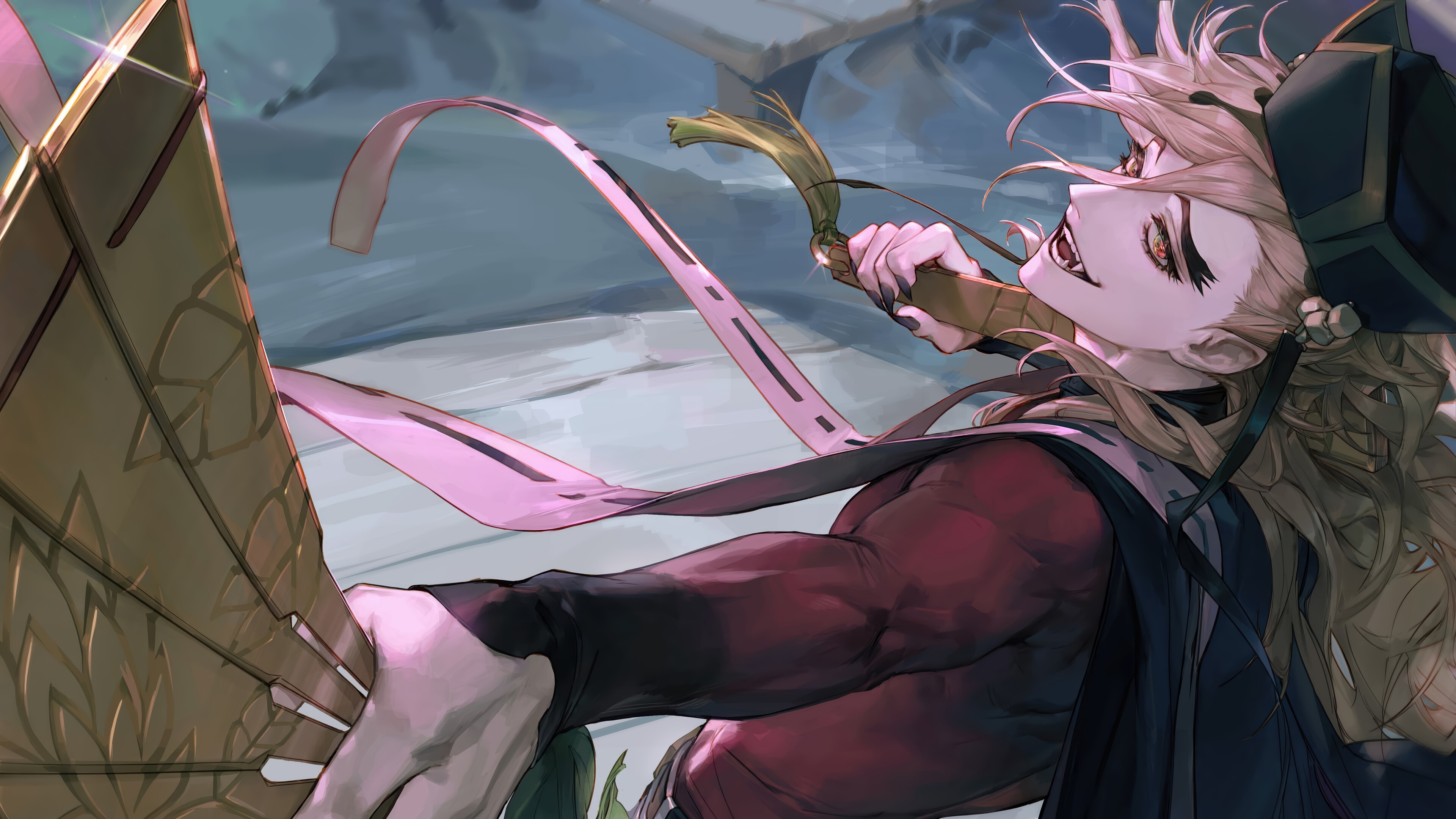 Doma from Demon Slayer Kimetsu no Yaiba 4K HD Wallpaper