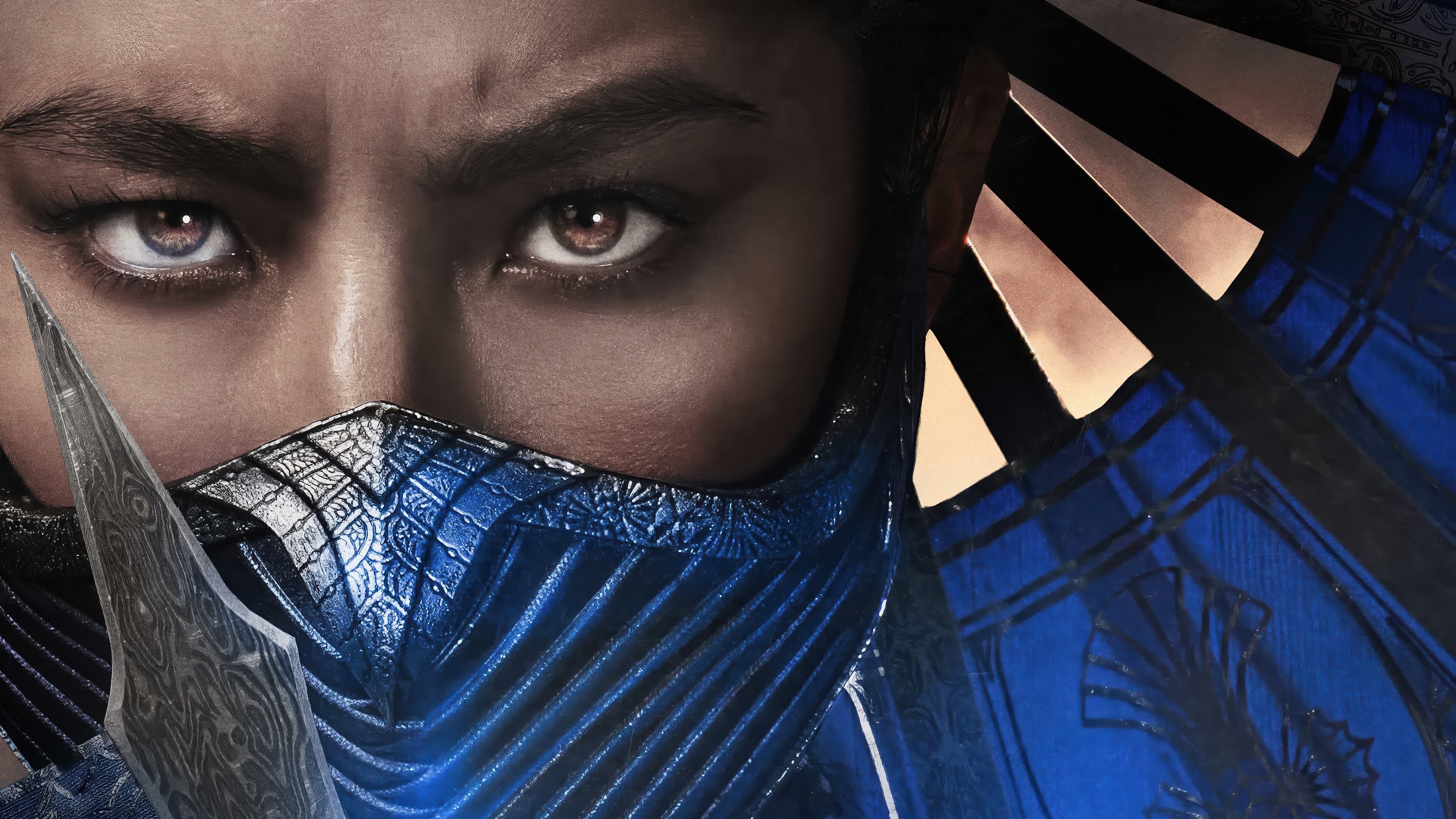 Kitana from Mortal Kombat II in 4K HD Wallpaper