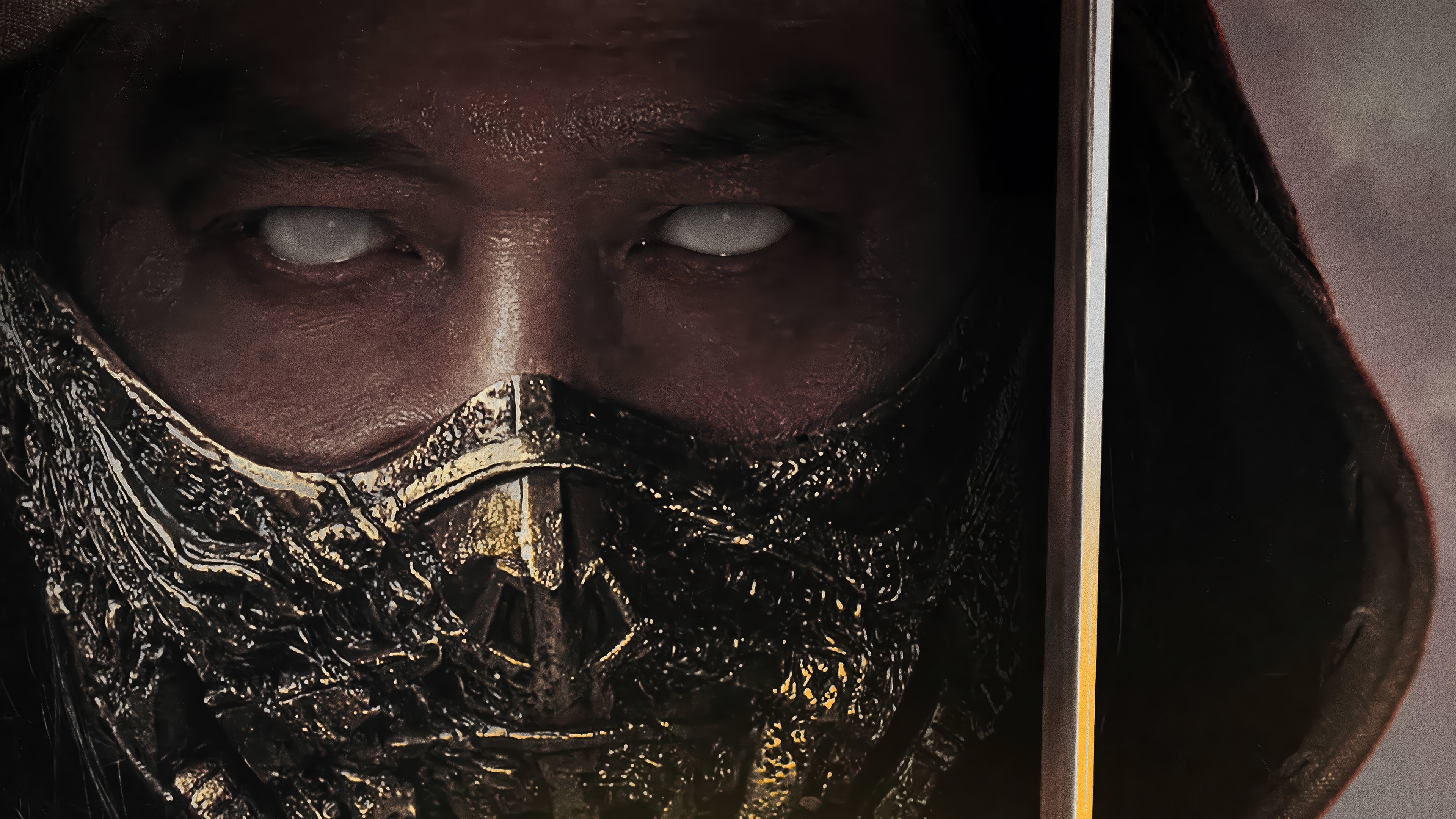 Scorpion from Mortal Kombat II in 4K HD Wallpaper
