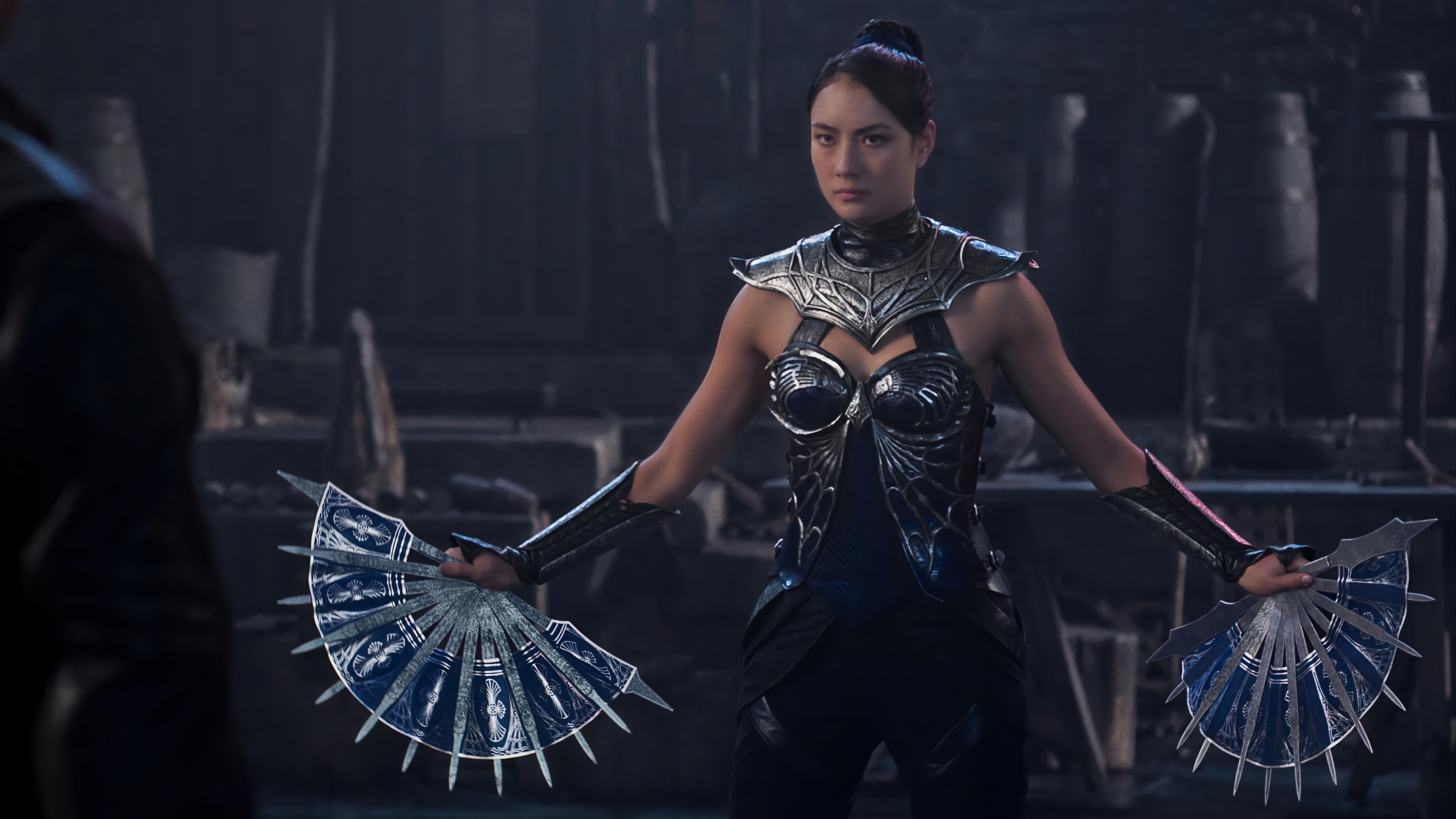 Kitana from Mortal Kombat II in 4K HD Wallpaper