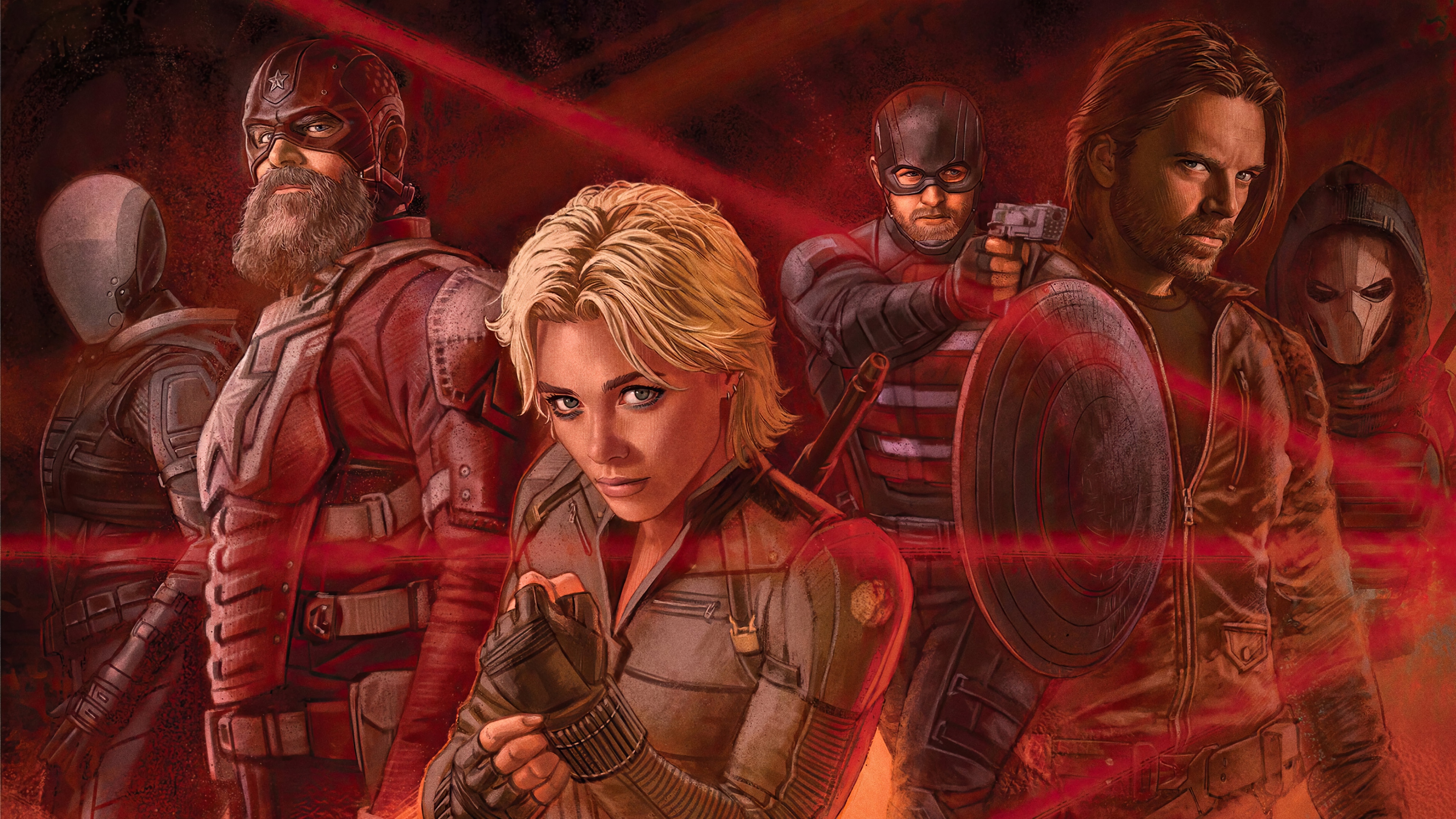 Thunderbolts 4K HD Wallpaper