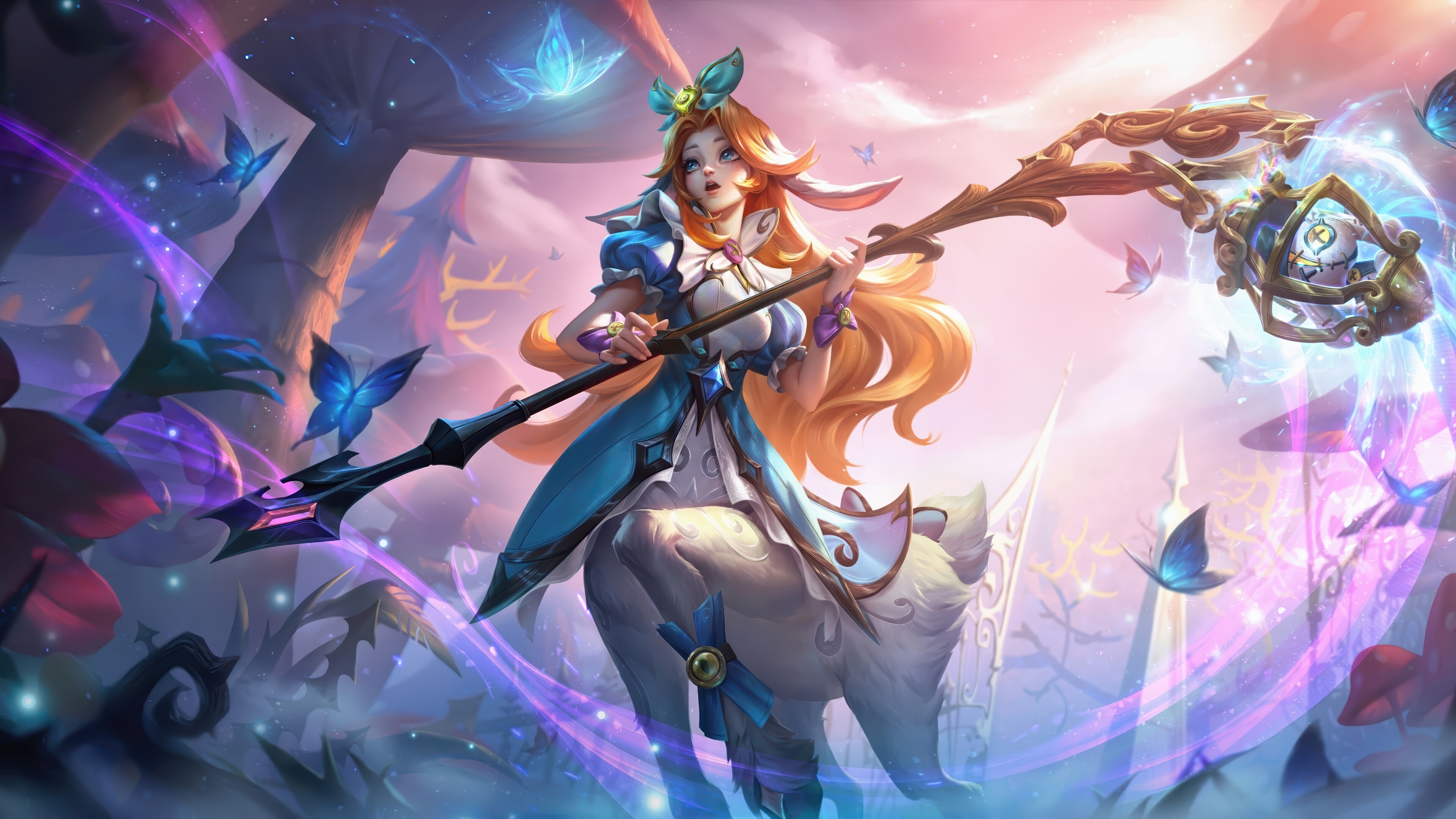 Lillia in Wondertown Splash Art 4K HD Wallpaper