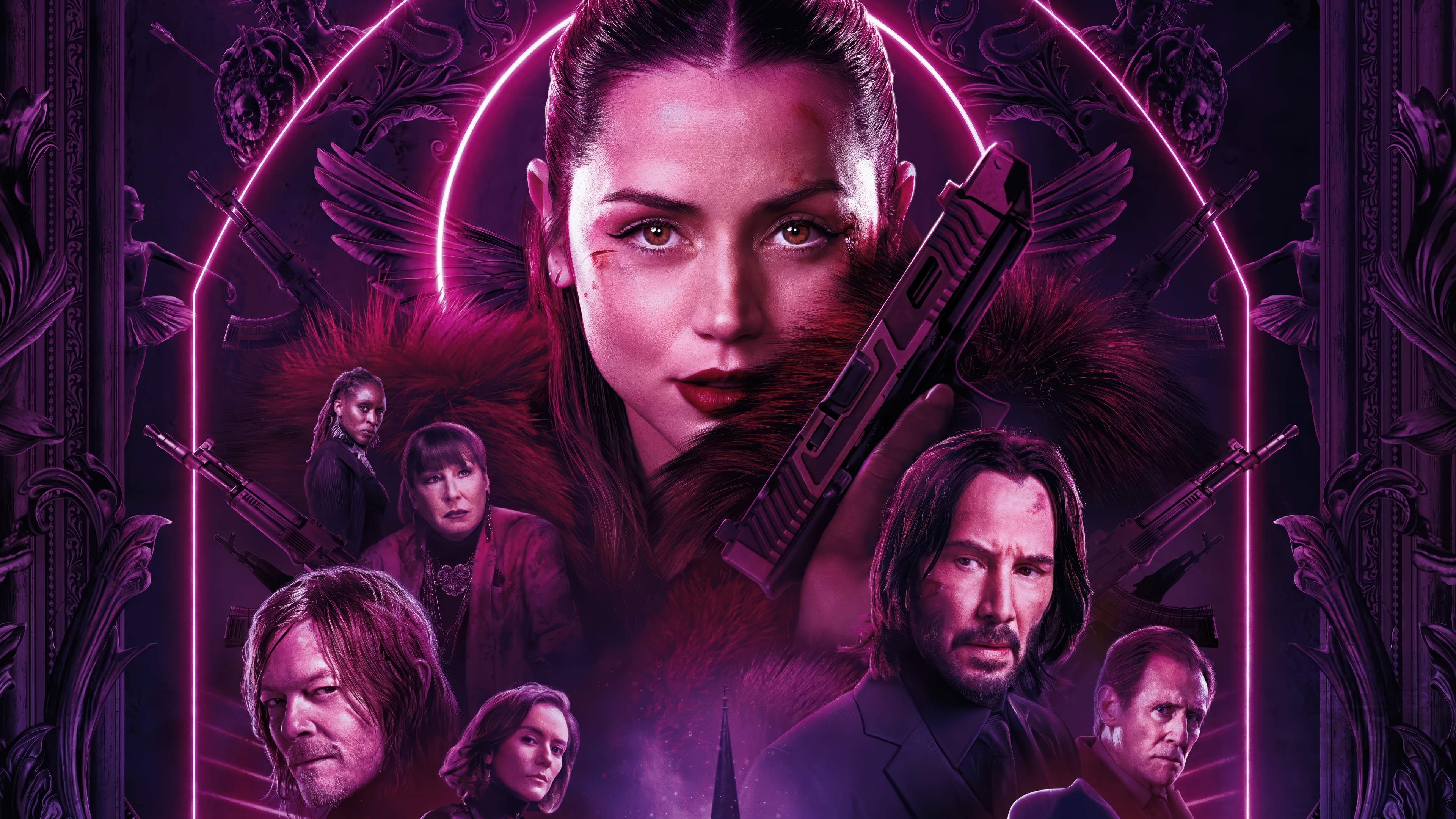 Ana de Armas in John Wick 4K HD Wallpaper