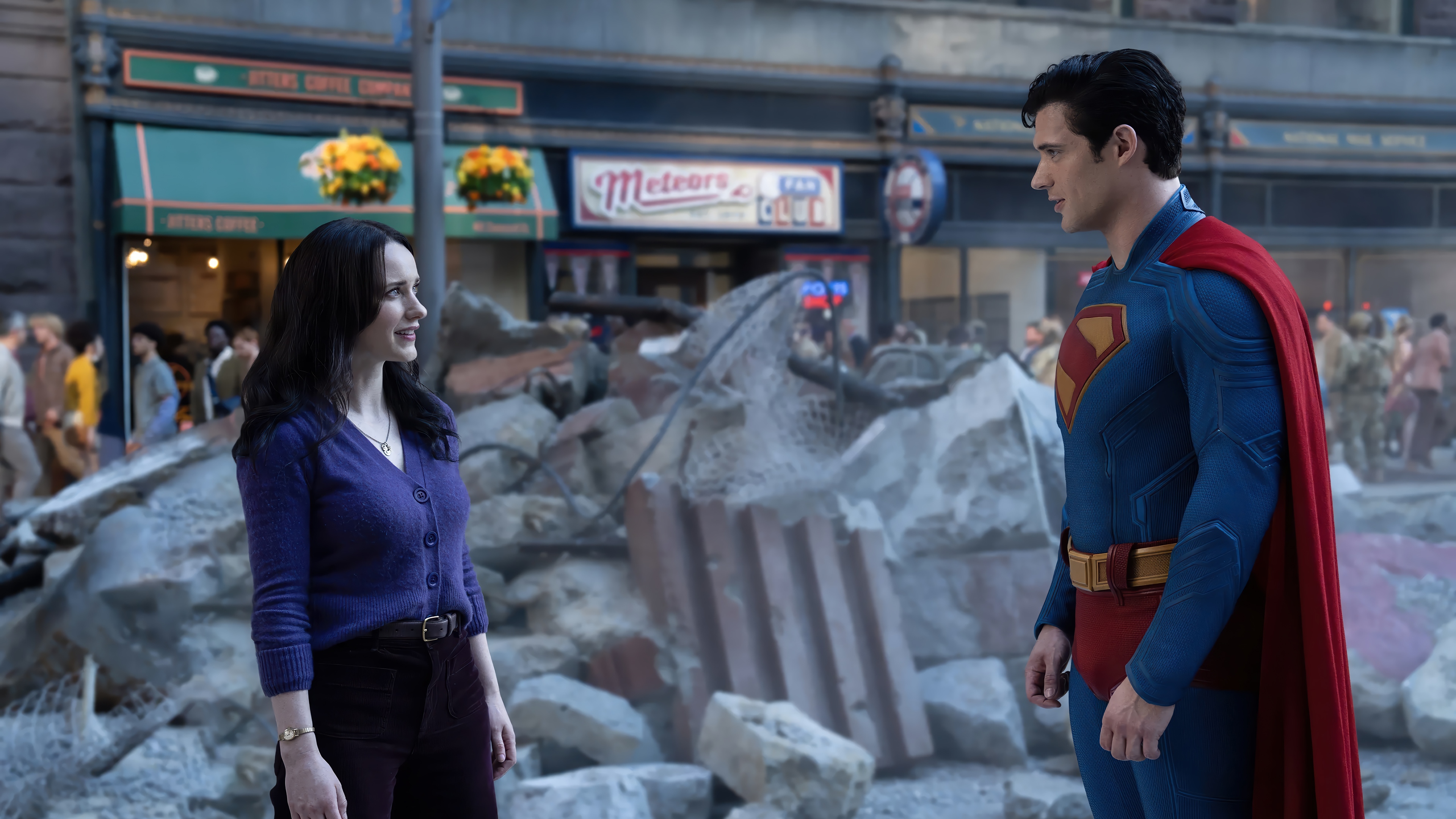 Superman and Lois Lane in 4K HD Wallpaper