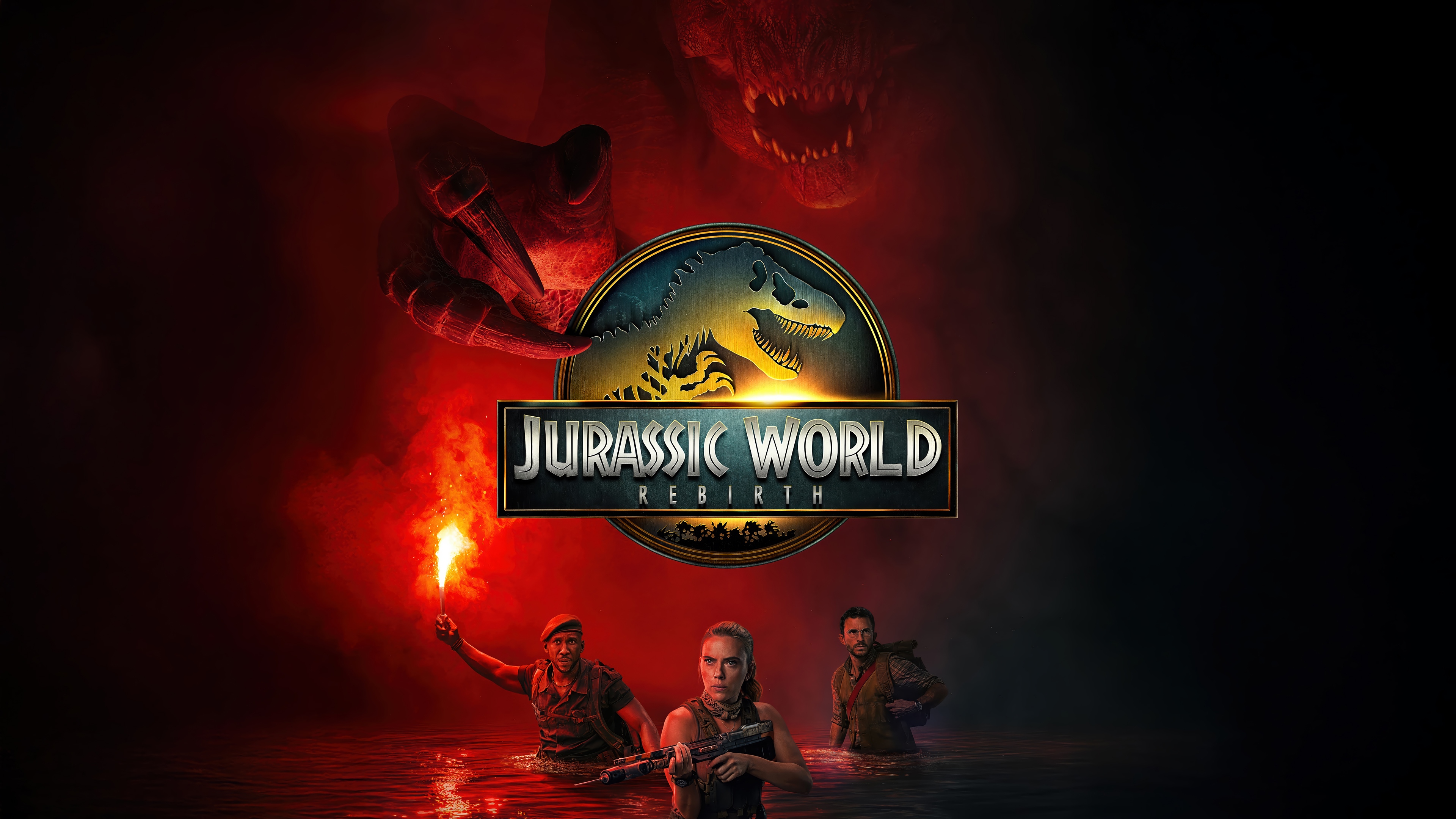 Jurassic World Rebirth 4K HD Wallpaper