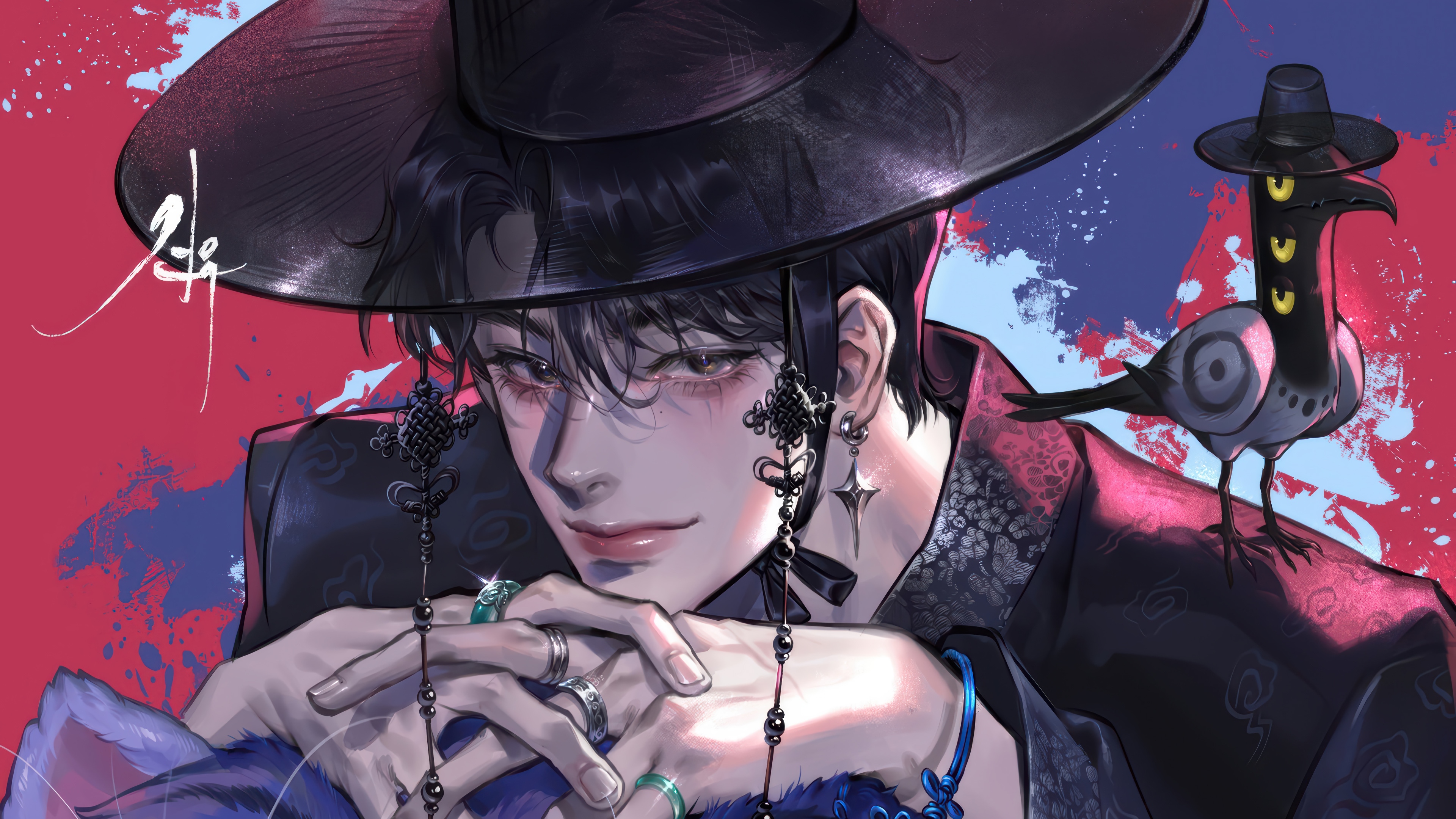 Jinu from KPop Demon Hunters 4K HD Wallpaper