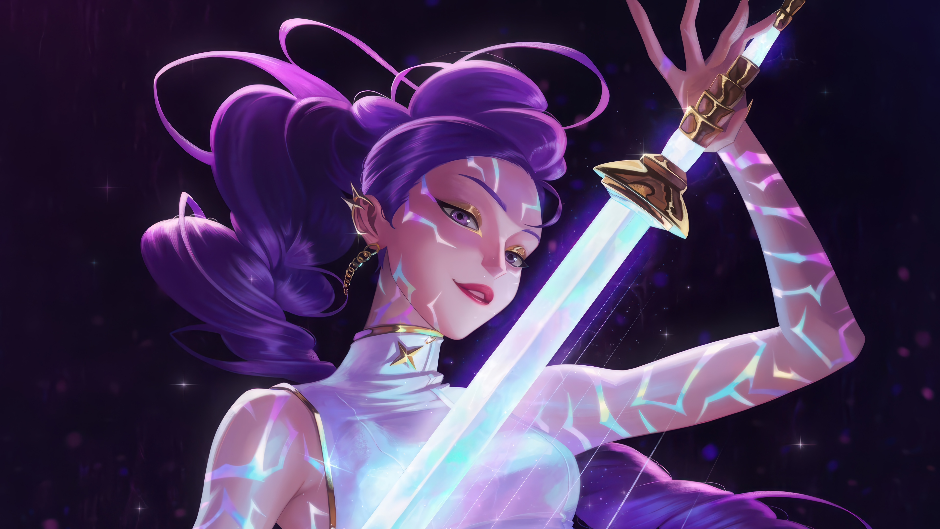 Rumi from KPop Demon Hunters 4K HD Wallpaper