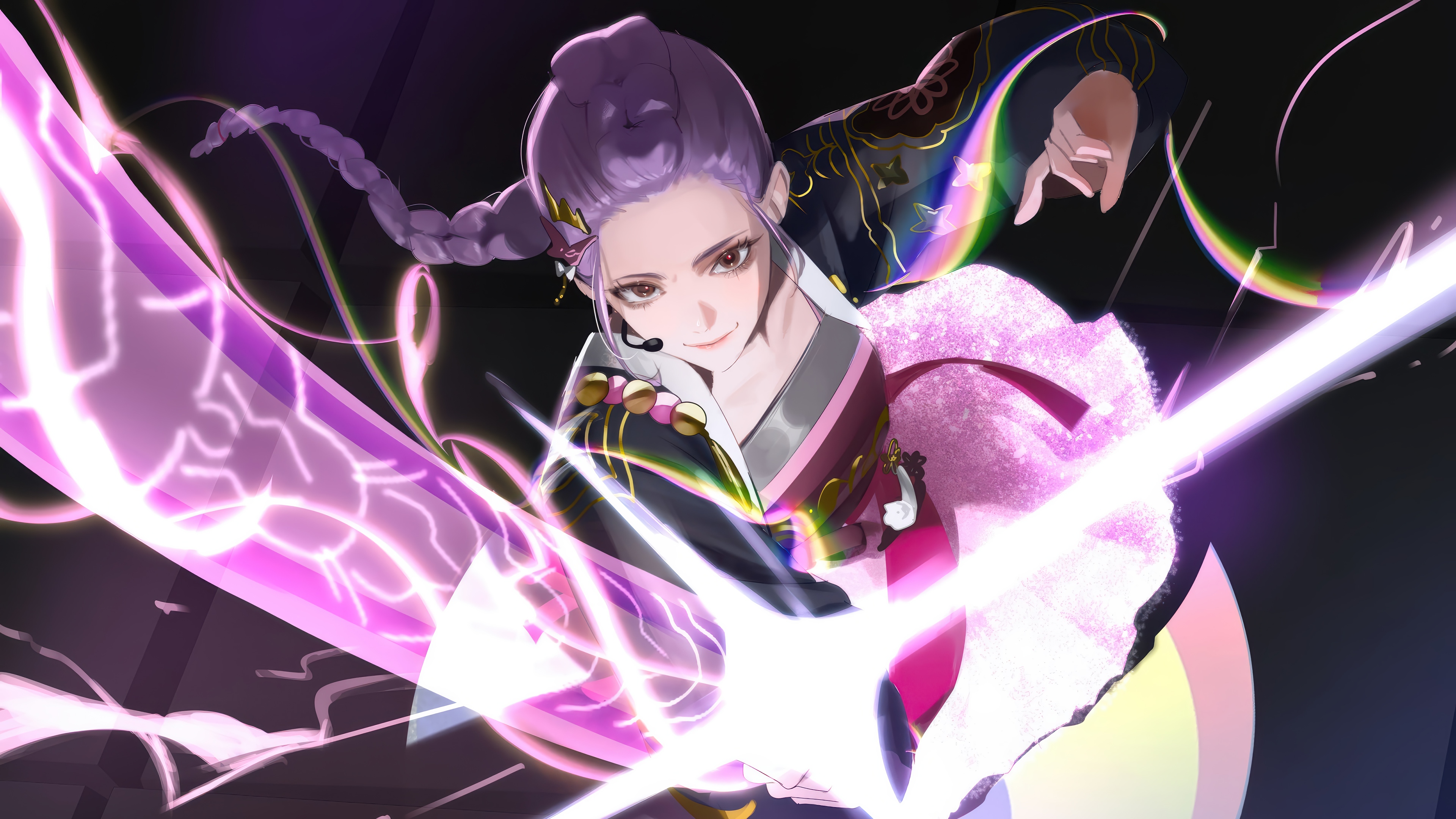 Rumi from HUNTR/X in 4K HD Wallpaper