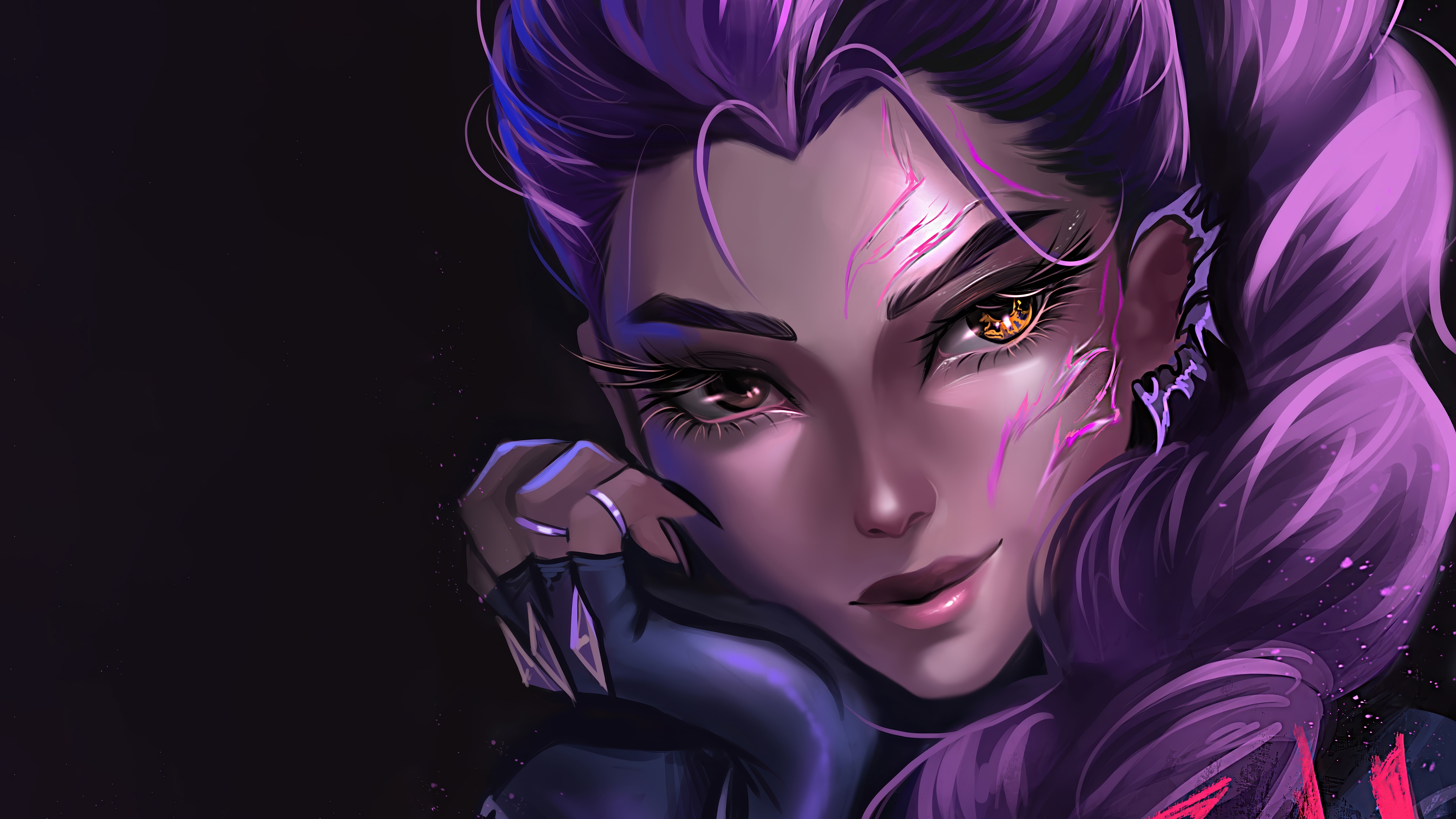 Sombra from Overwatch 4K HD Wallpaper
