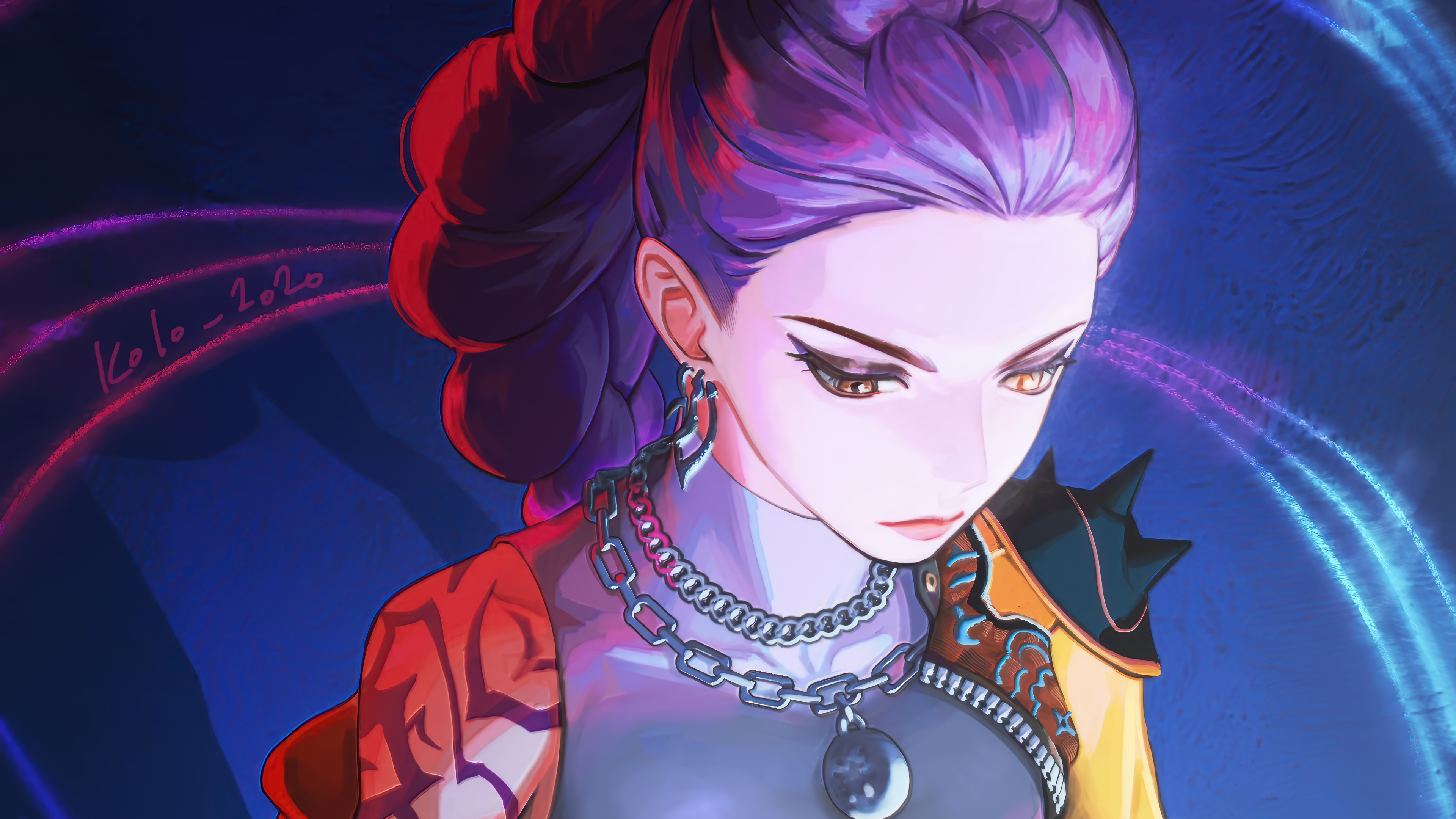 Rumi from KPop Demon Hunters 4K HD Wallpaper