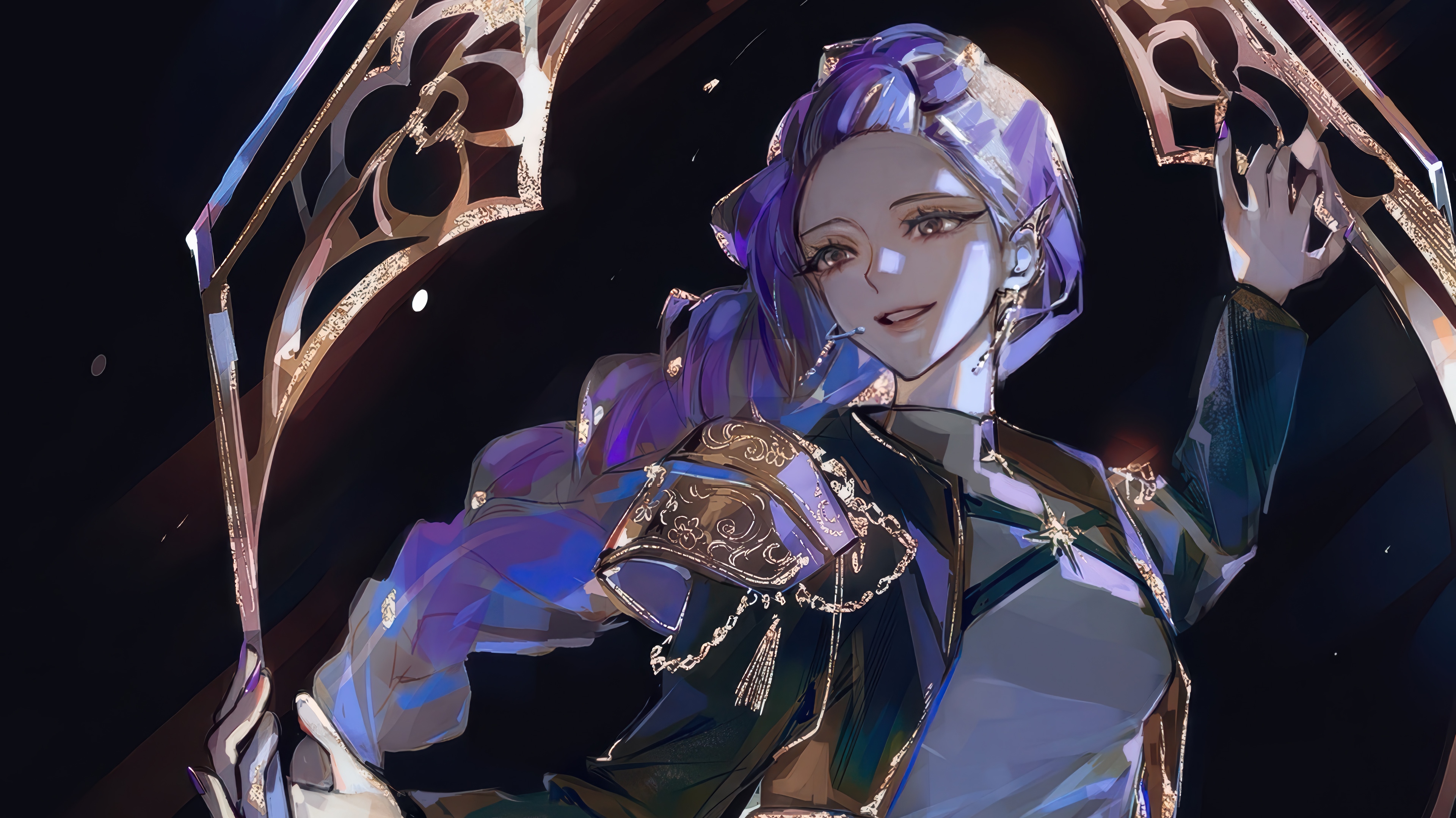 Rumi from KPop Demon Hunters 4K HD Wallpaper