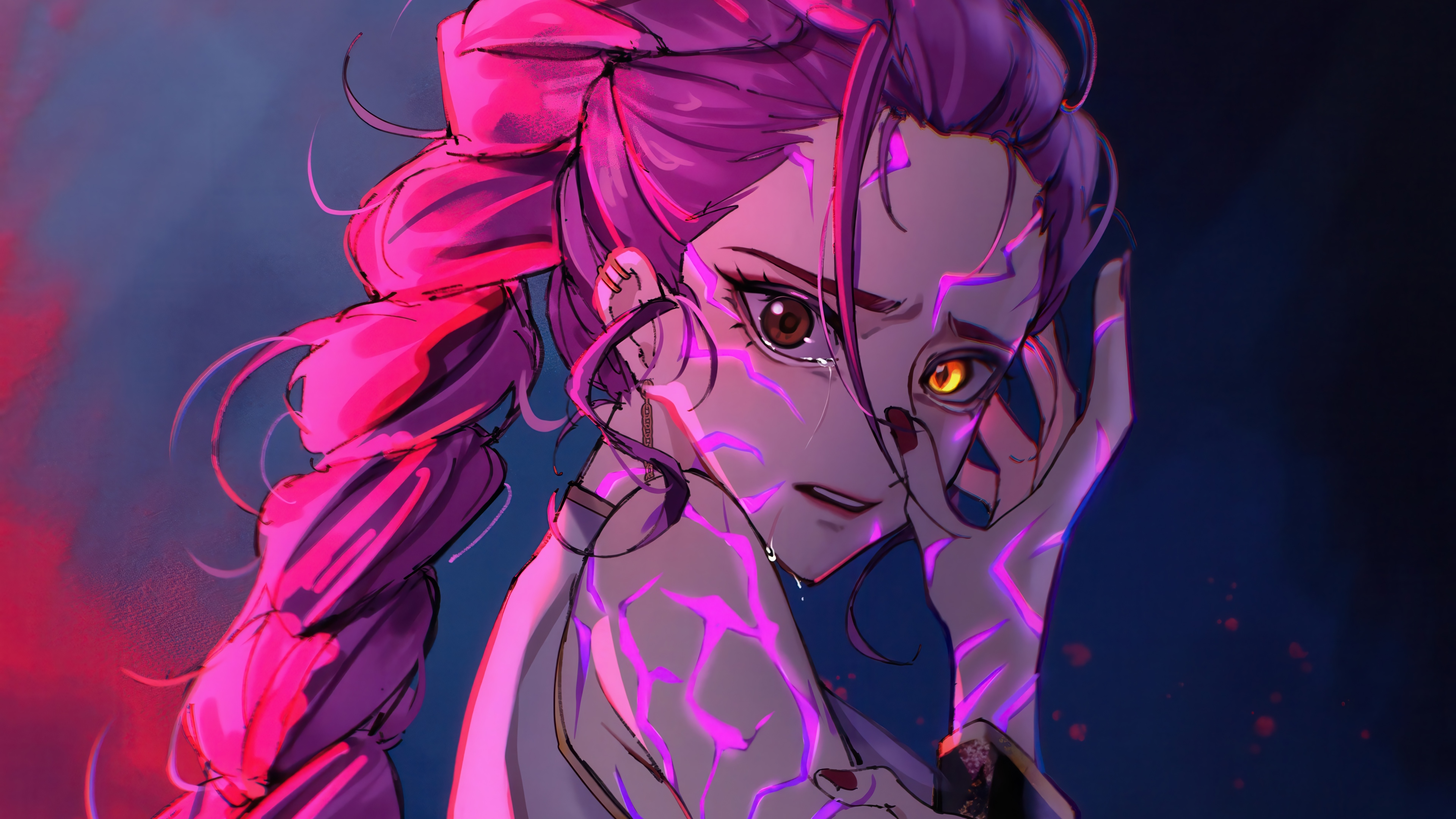 Rumi from KPop Demon Hunters 4K HD Wallpaper
