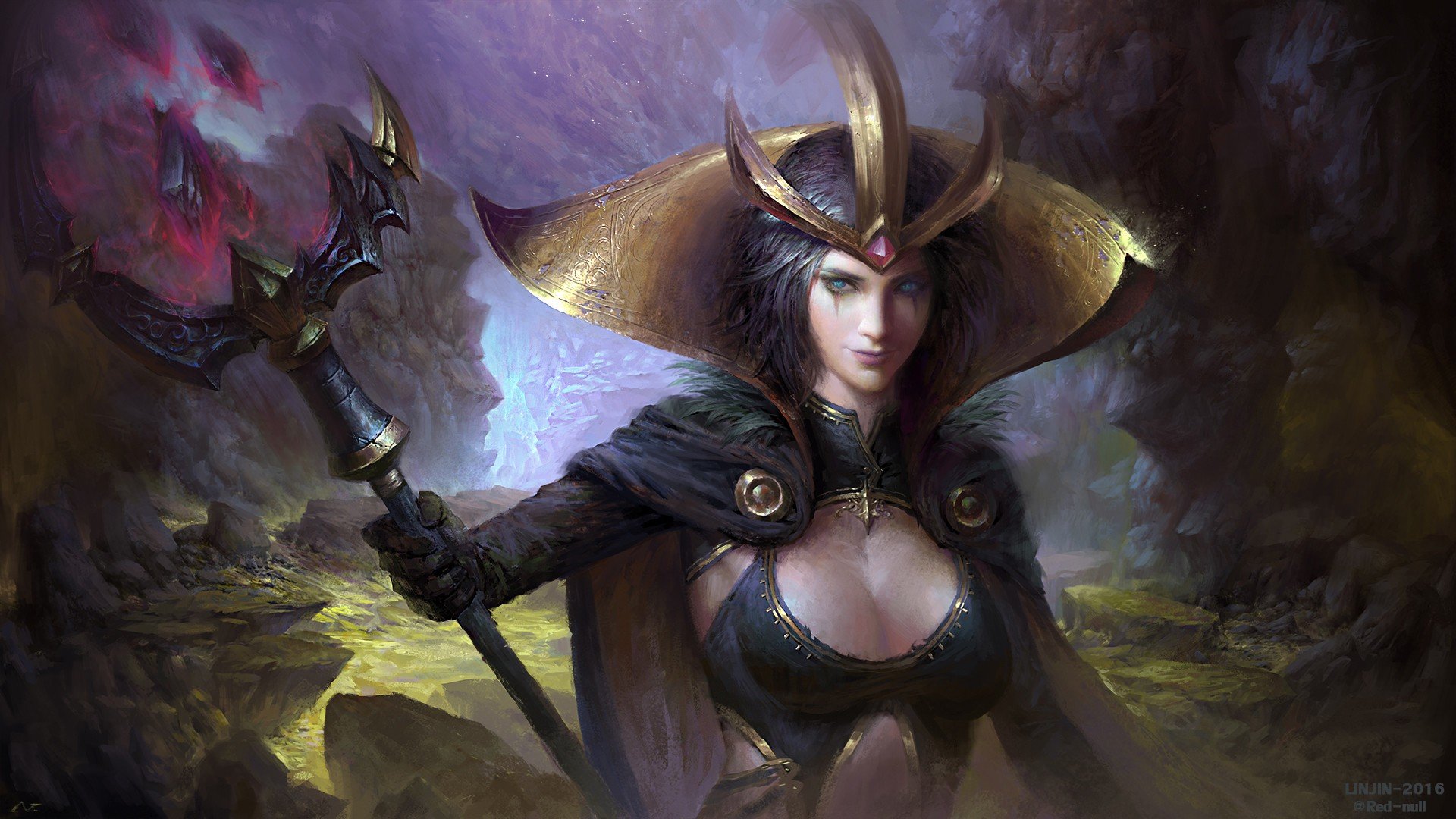 LeBlanc from League of Legends HD Wallpaper